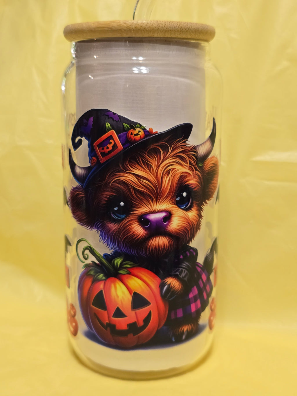 Halloween 16 oz. Glass cups