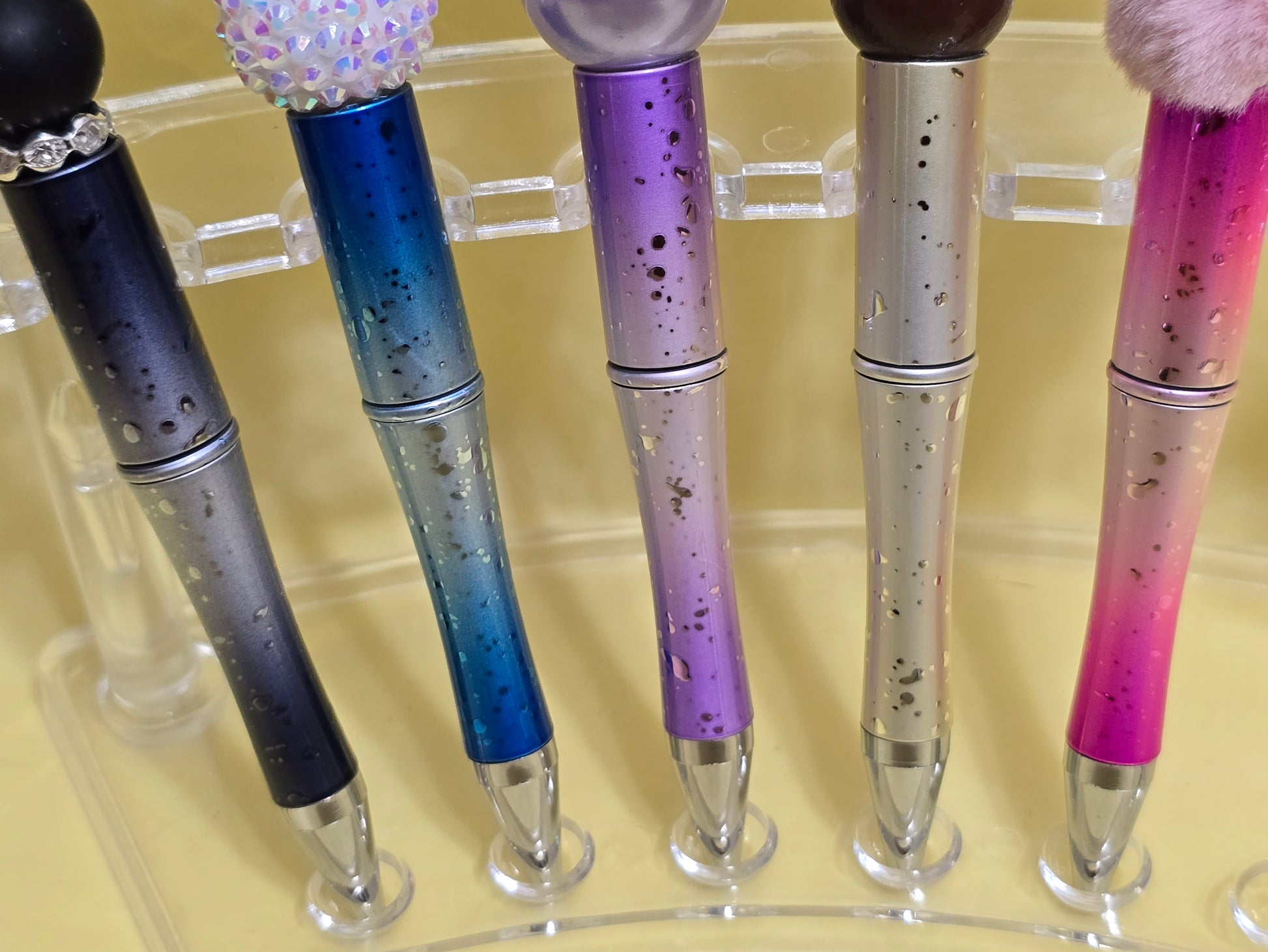 Ombre sparkly pens