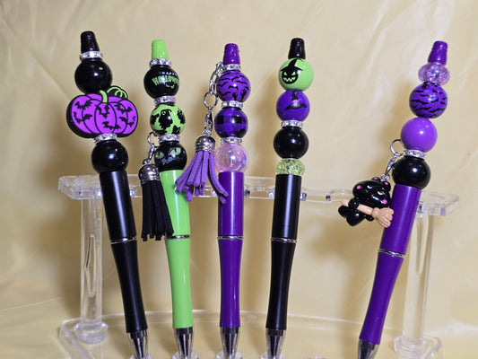 Halloween bubblegum beaded pens
