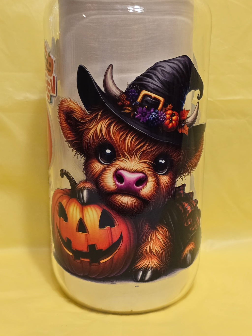 Halloween 16 oz. Glass cups