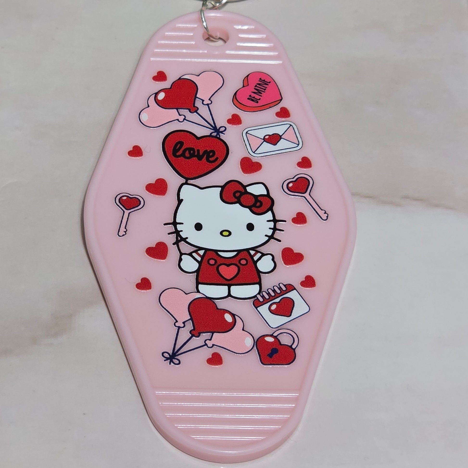 Hello kitty motel keychains