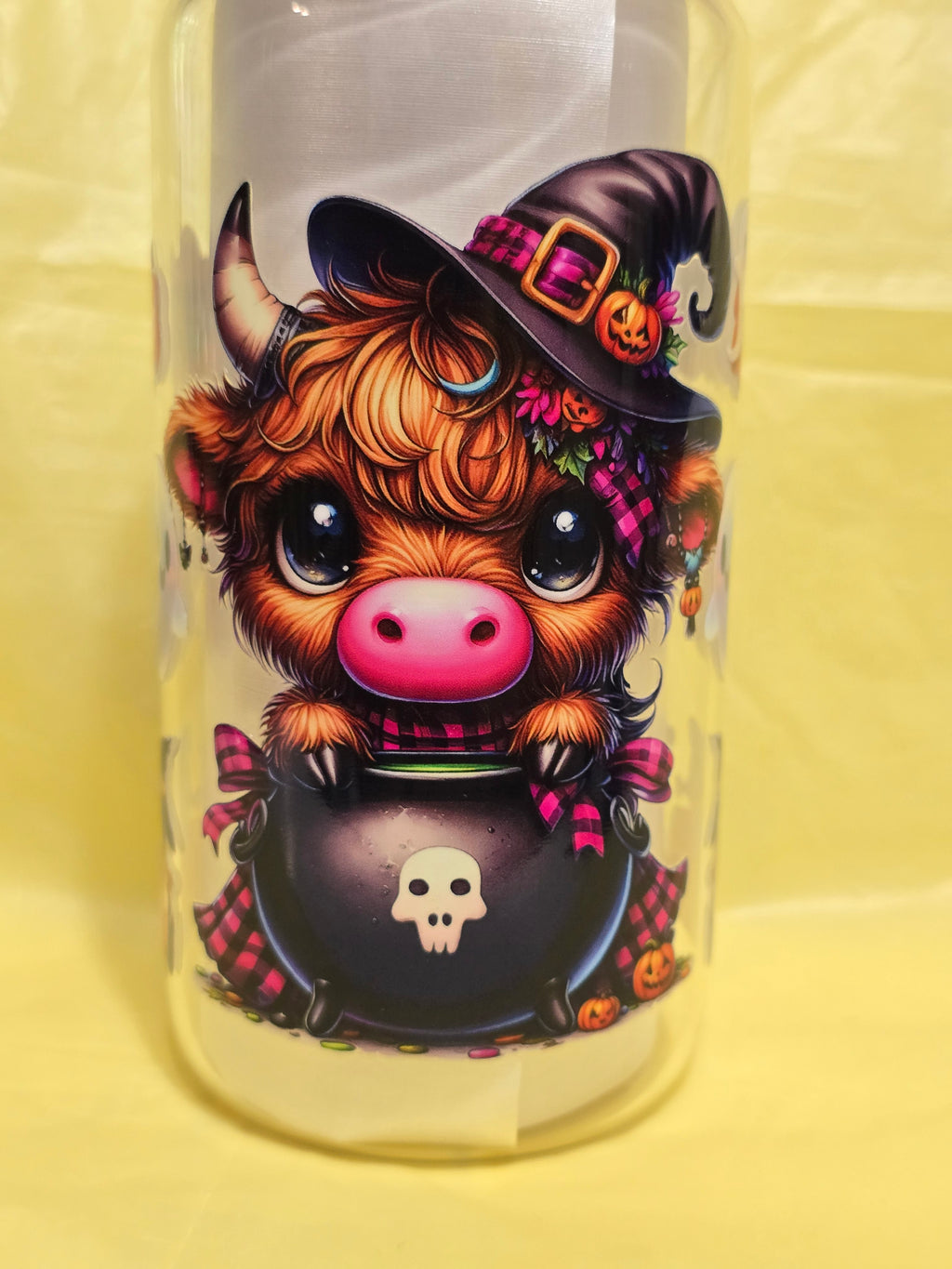 Halloween 16 oz. Glass cups