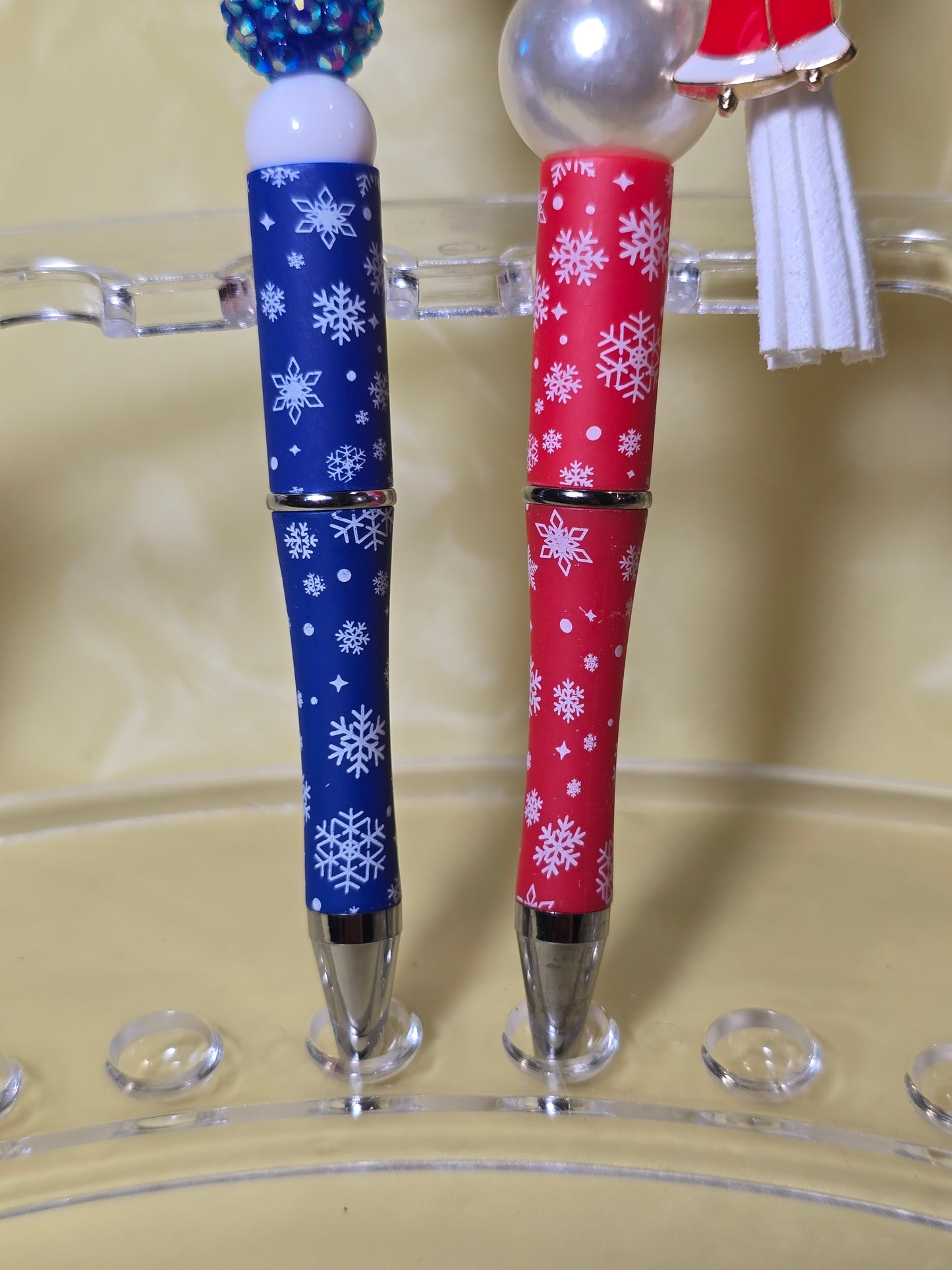 Christmas themed pens