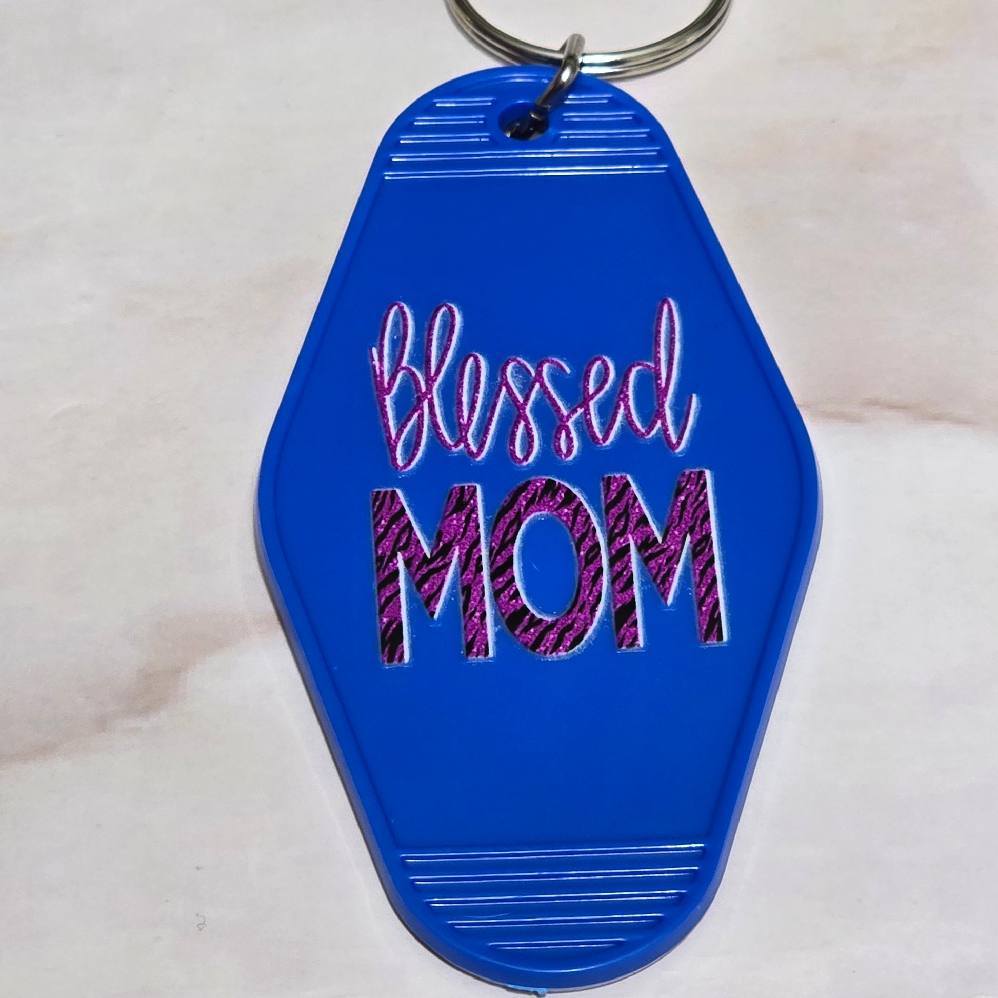 Mother's Day Motel tag keychains