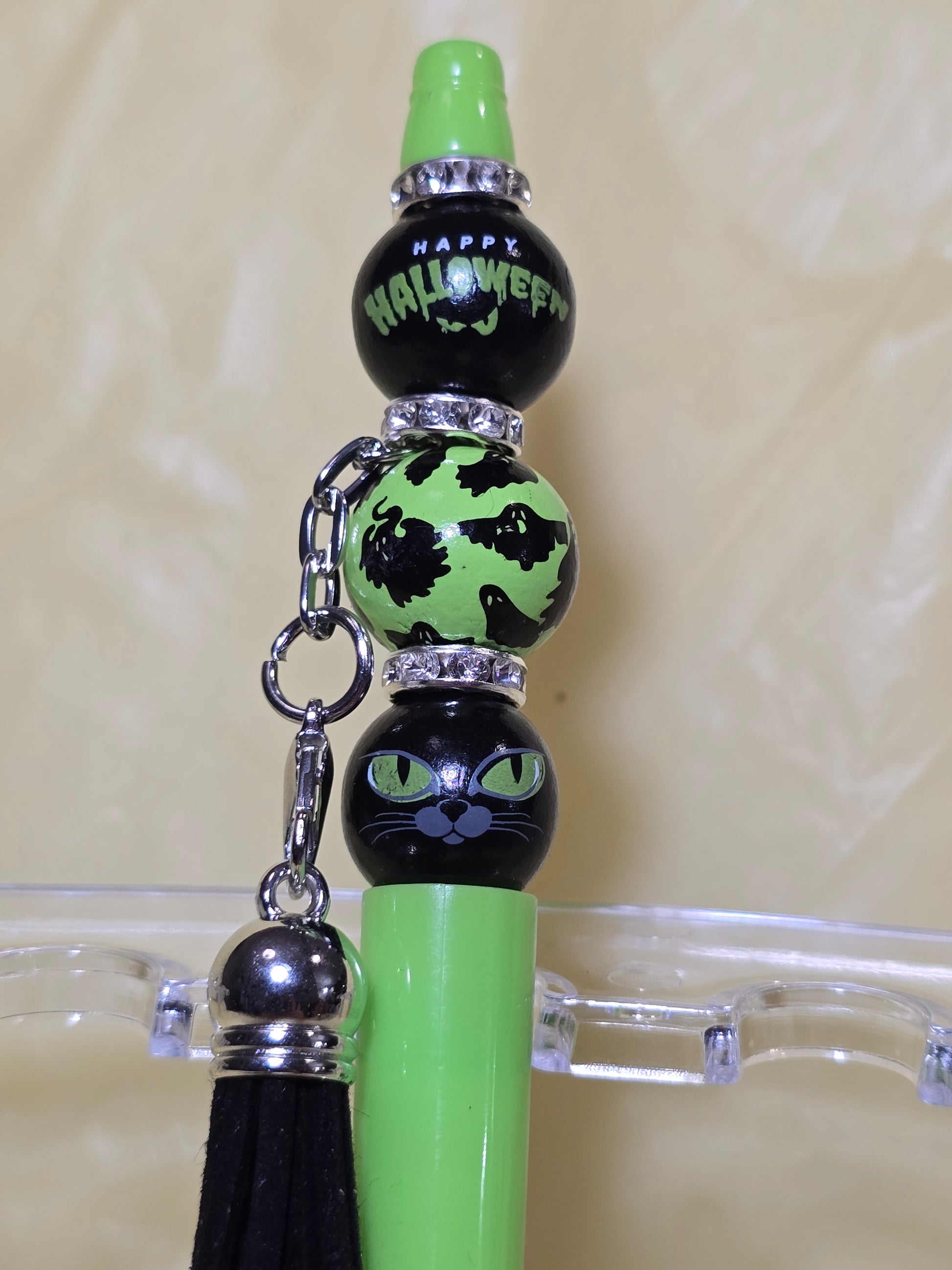 Halloween bubblegum beaded pens