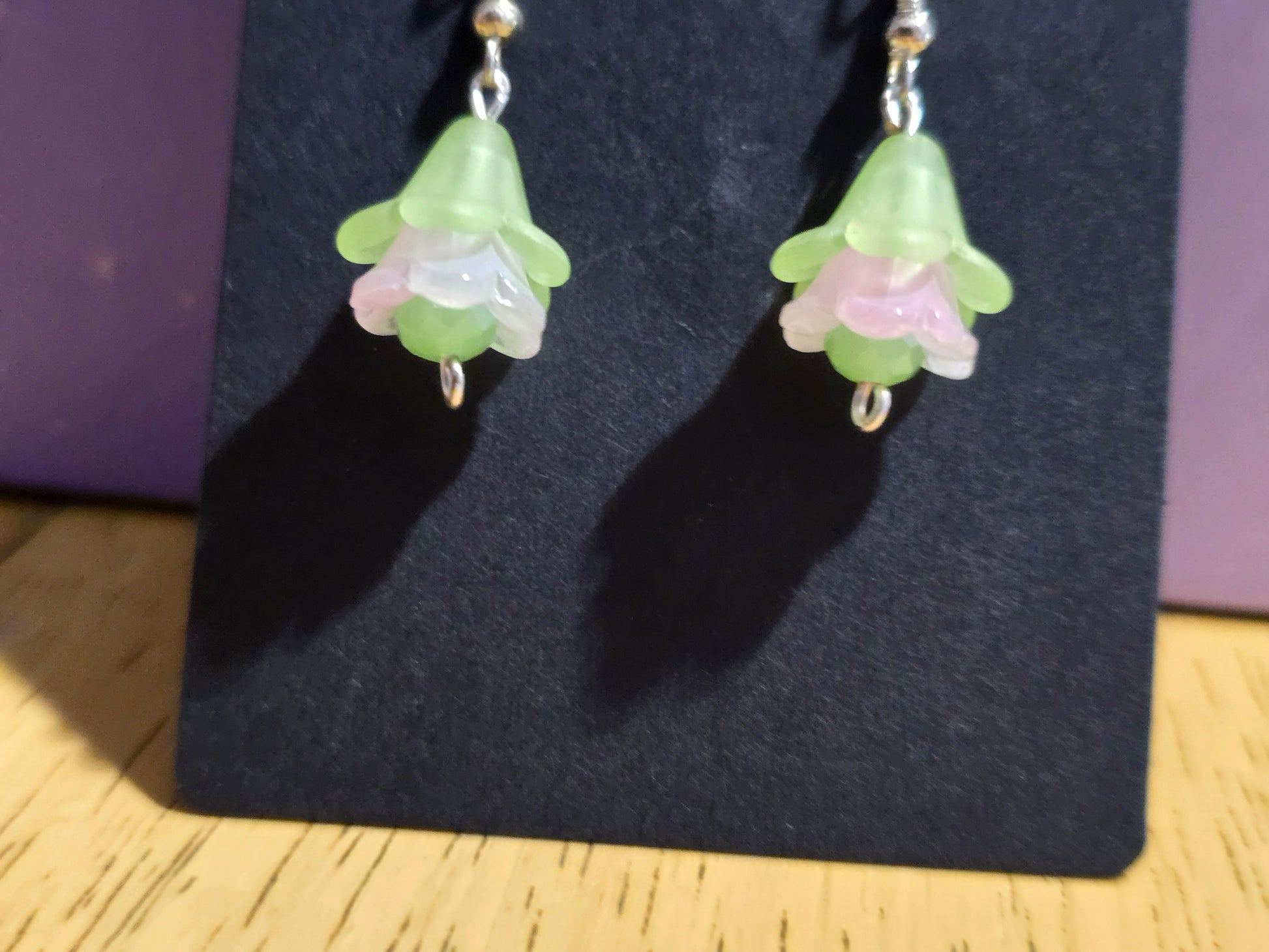 Flower earrings