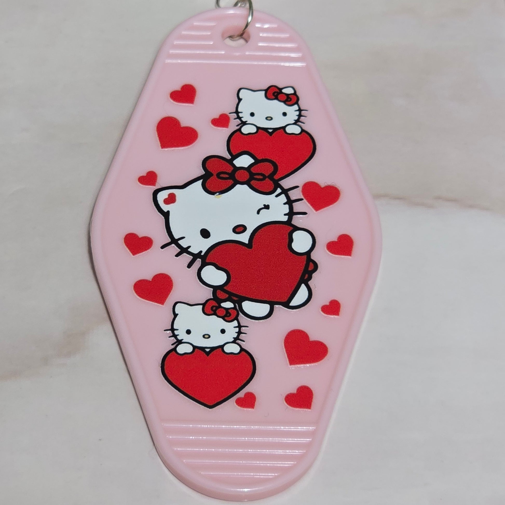 Hello kitty motel keychains