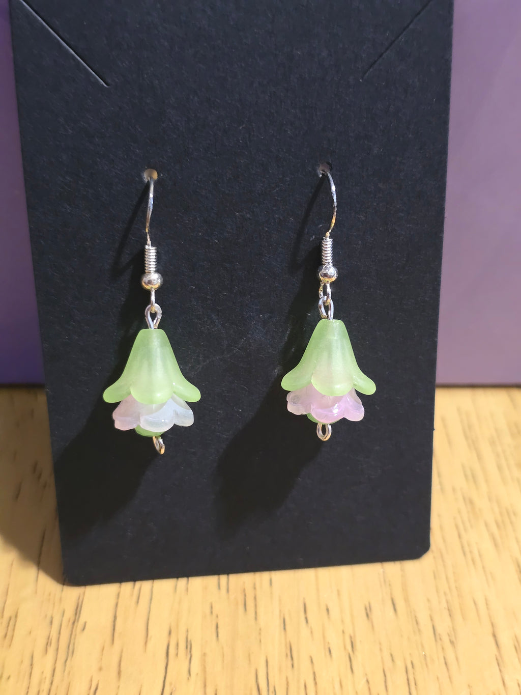 Flower earrings