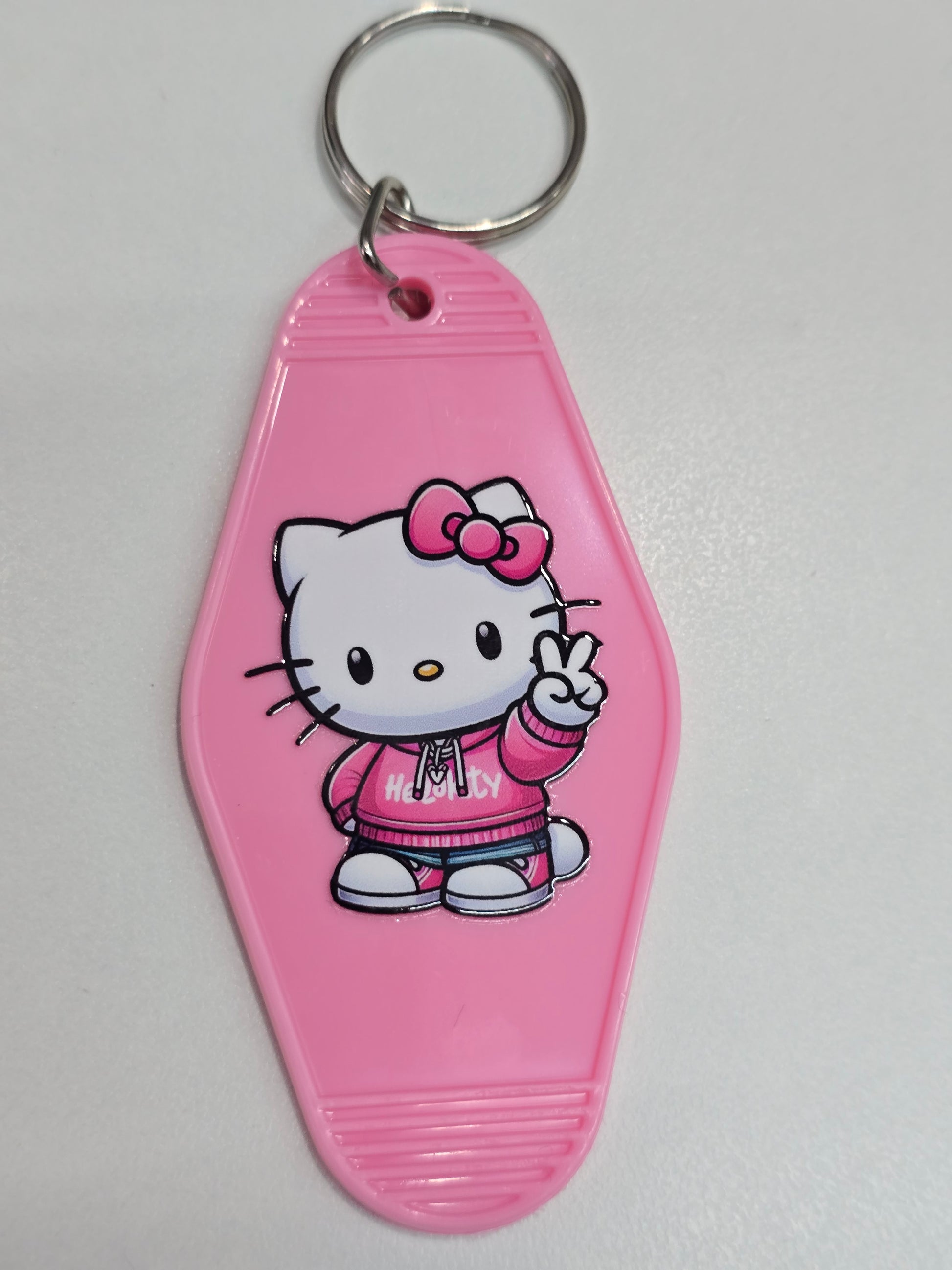 Hello kitty motel keychains