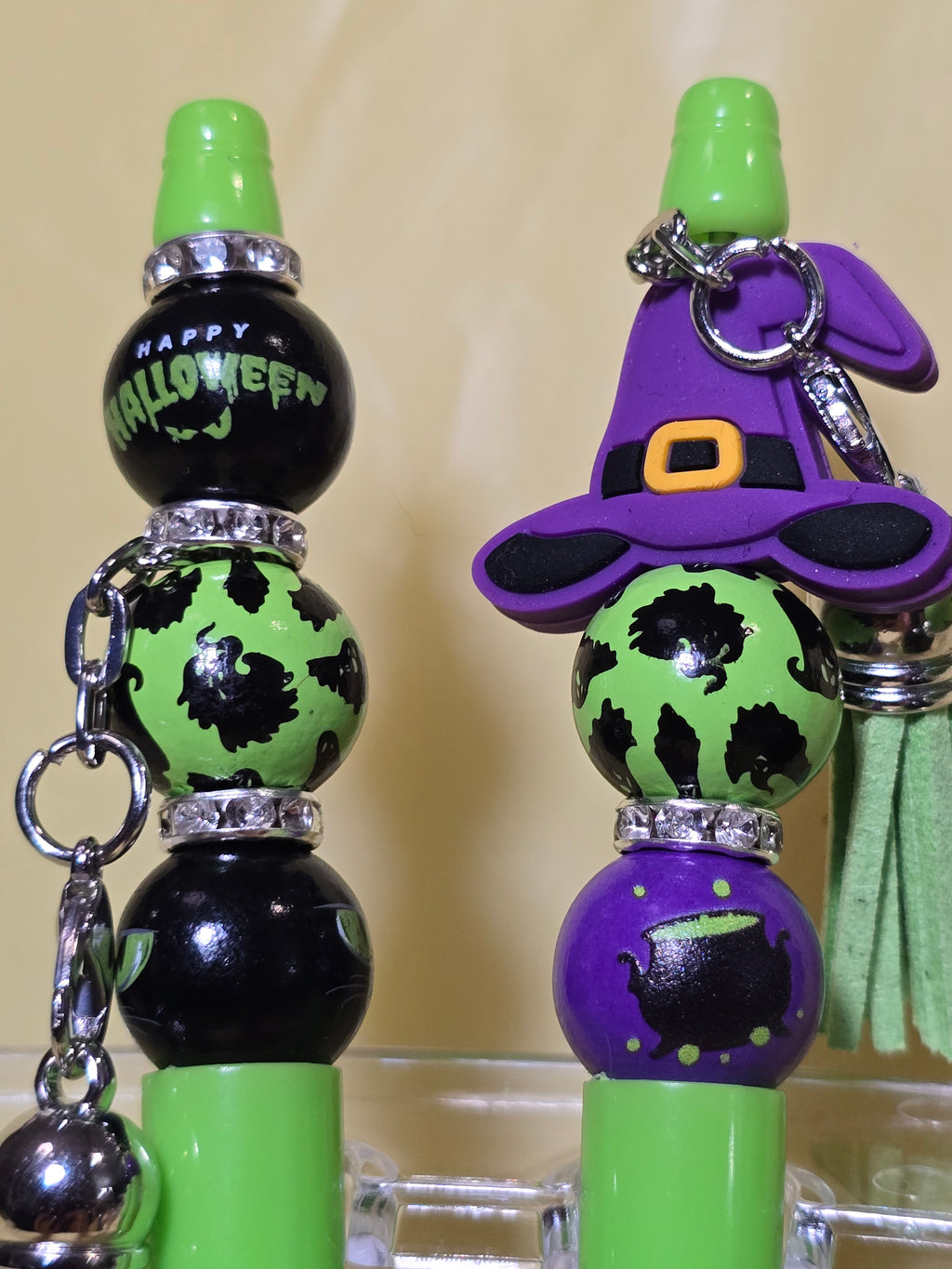 Halloween bubblegum beaded pens