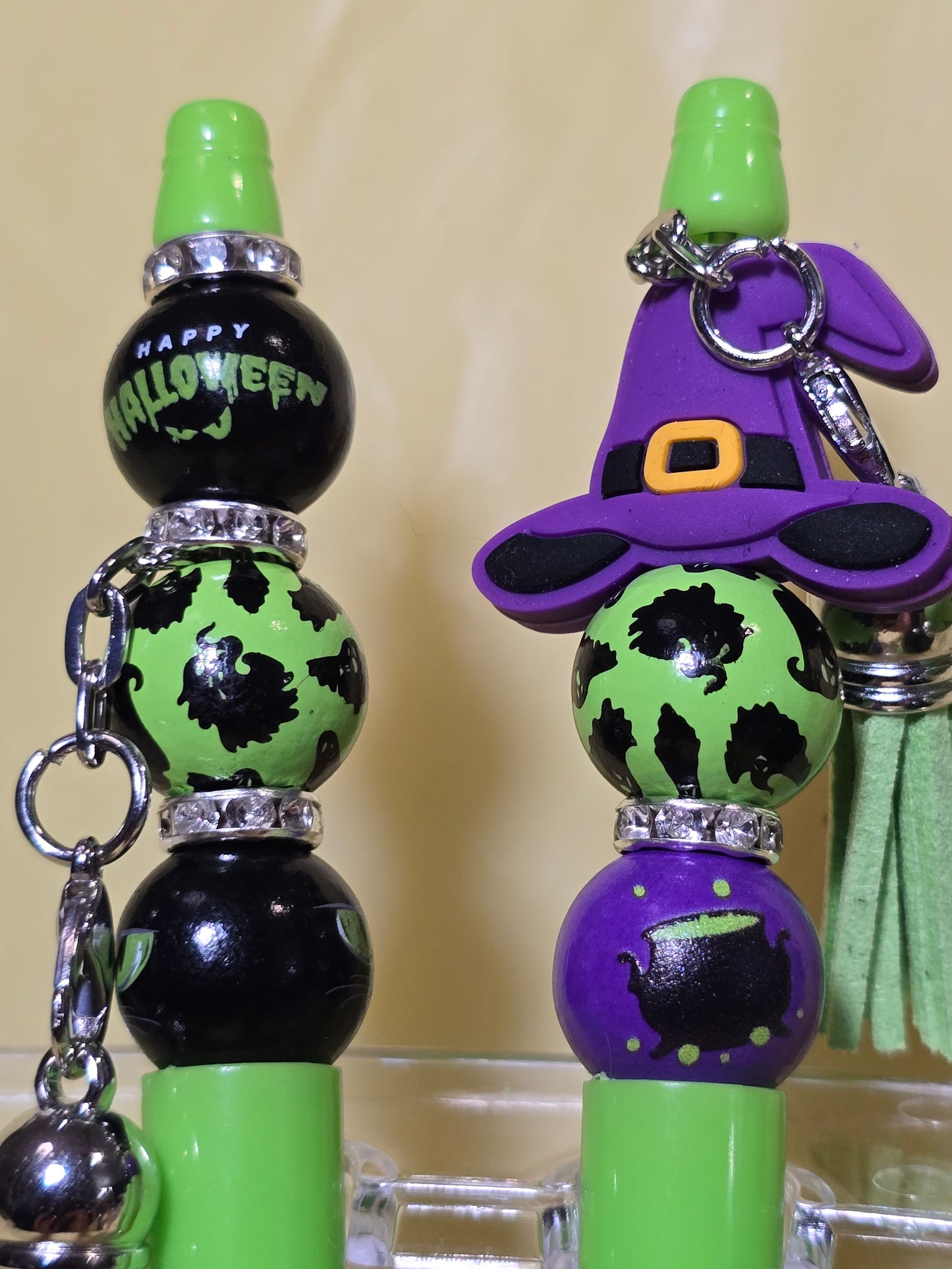 Halloween bubblegum beaded pens
