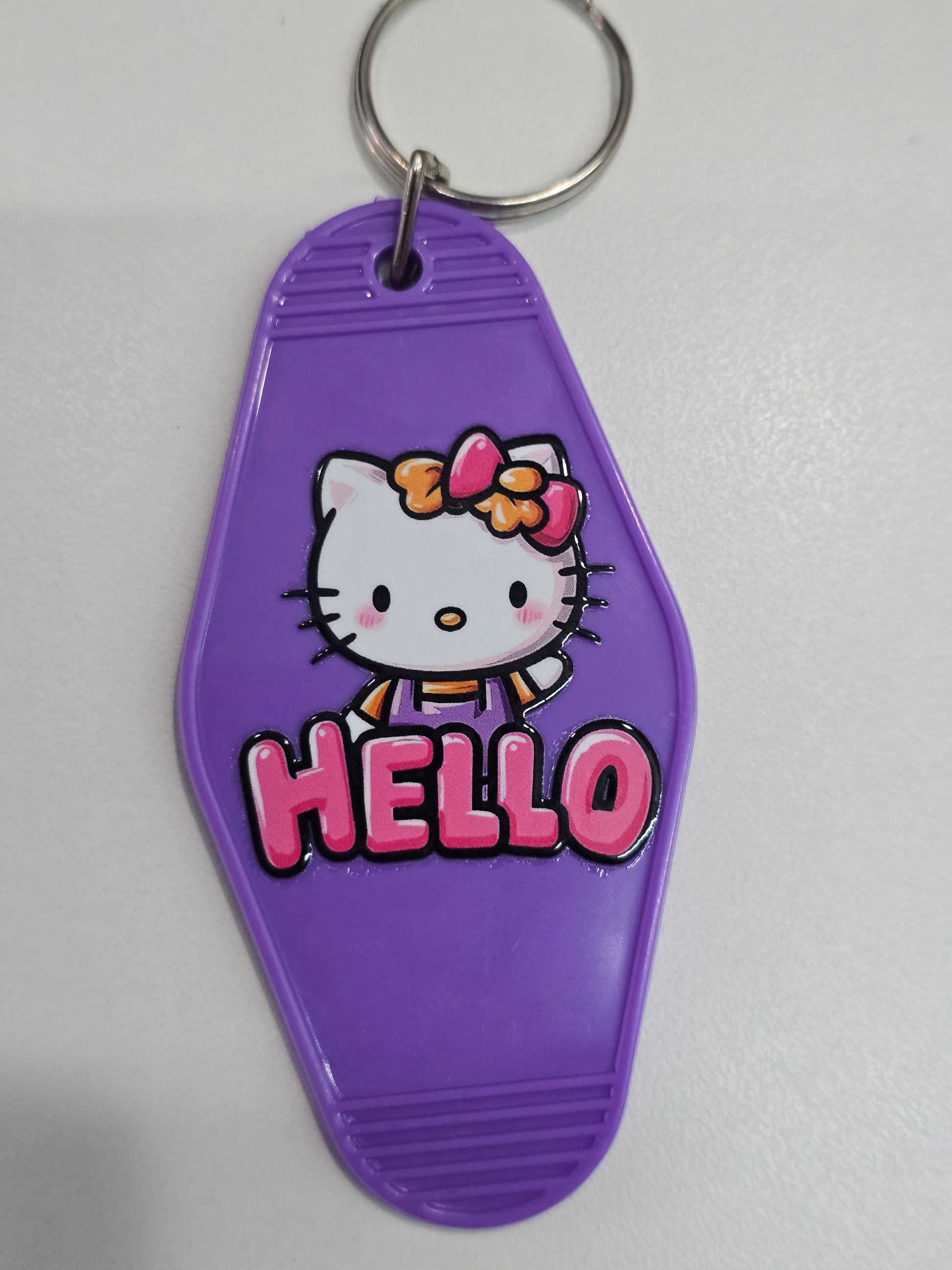 Hello kitty motel keychains
