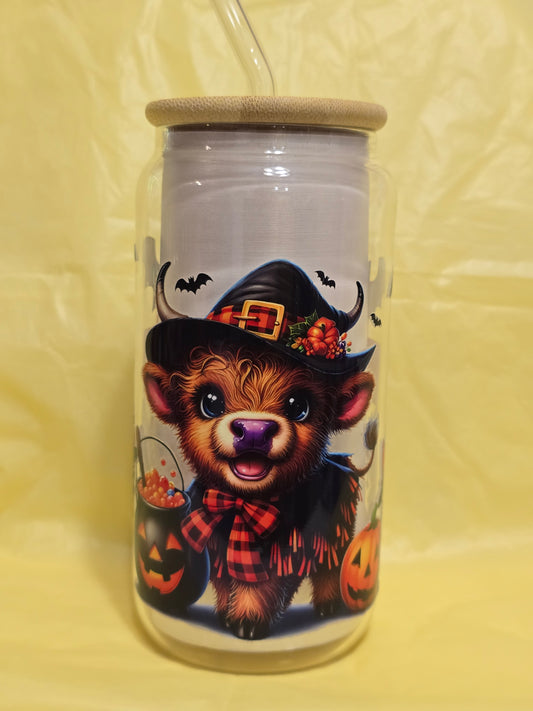 Halloween 16 oz. Glass cups