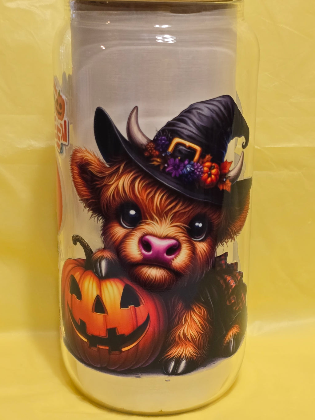 Halloween 16 oz. Glass cups