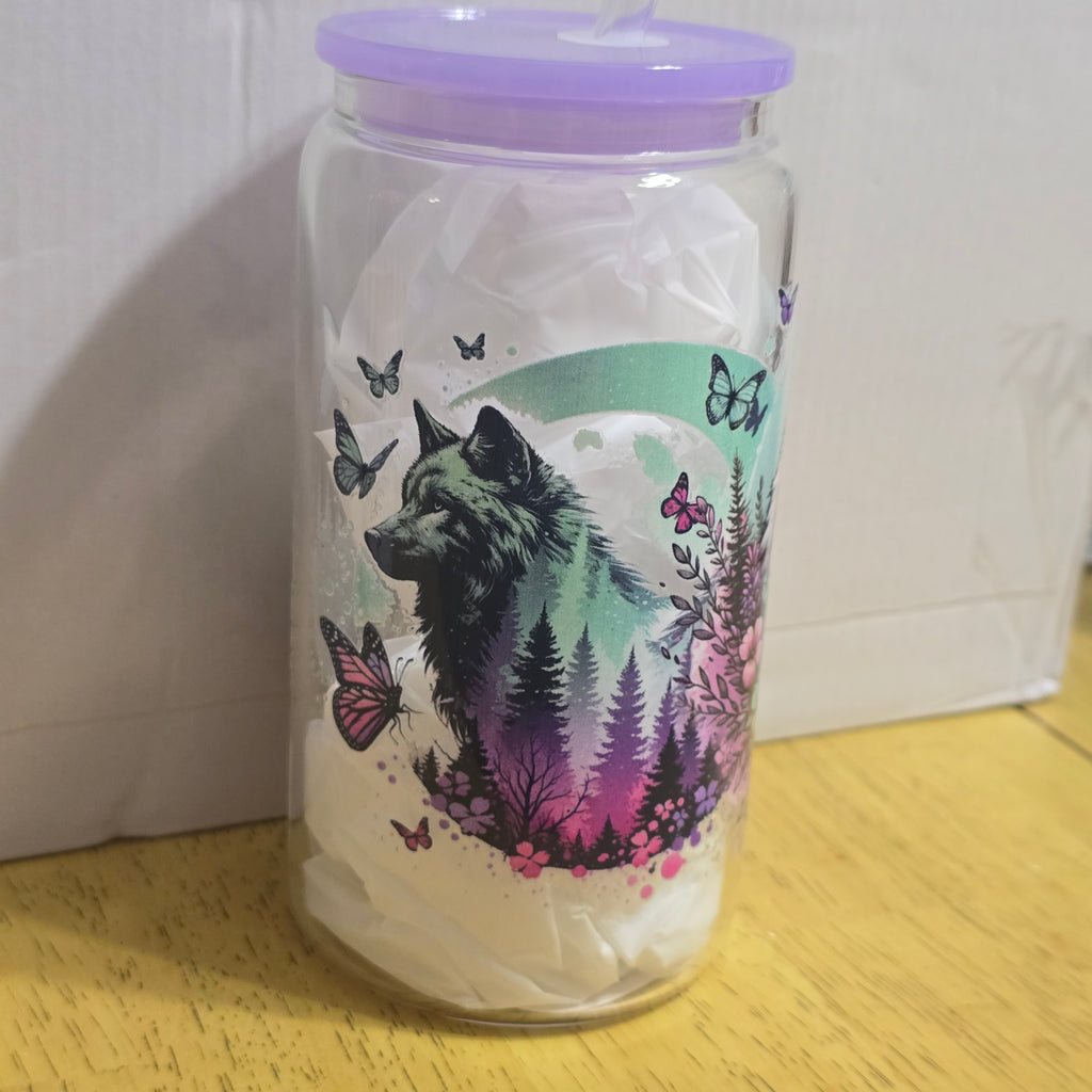 16 oz. Glass cups