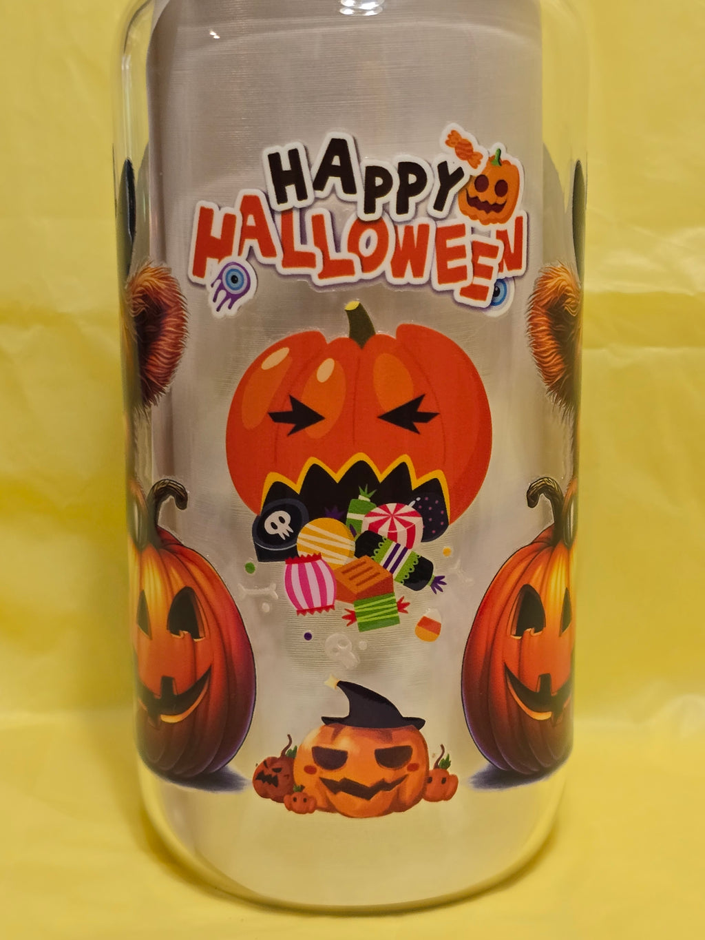 Halloween 16 oz. Glass cups