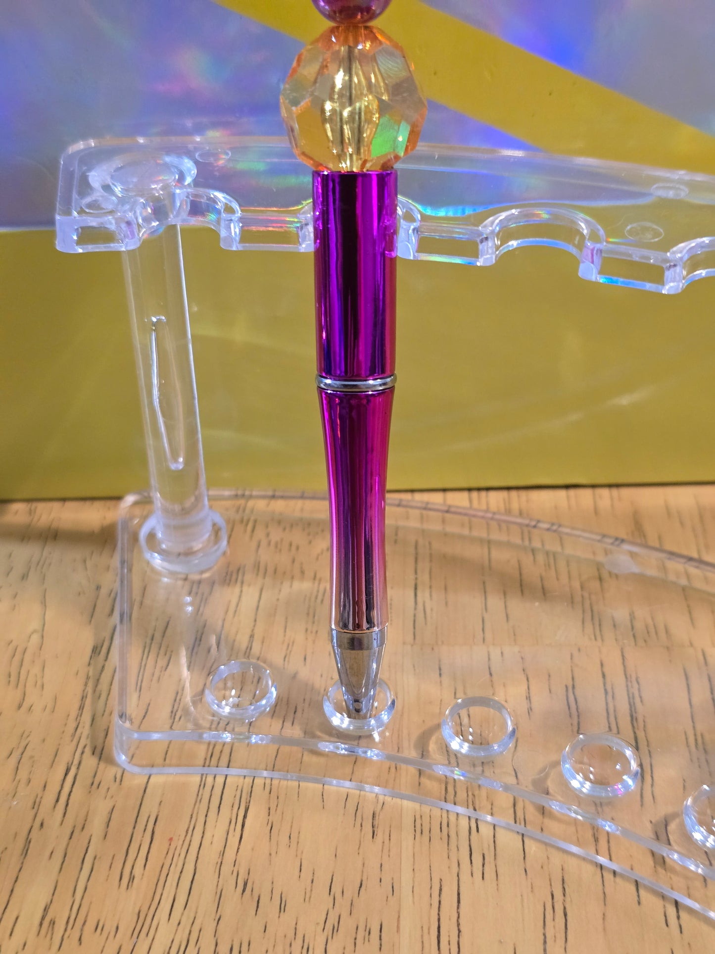 Bubblegum beaded pens