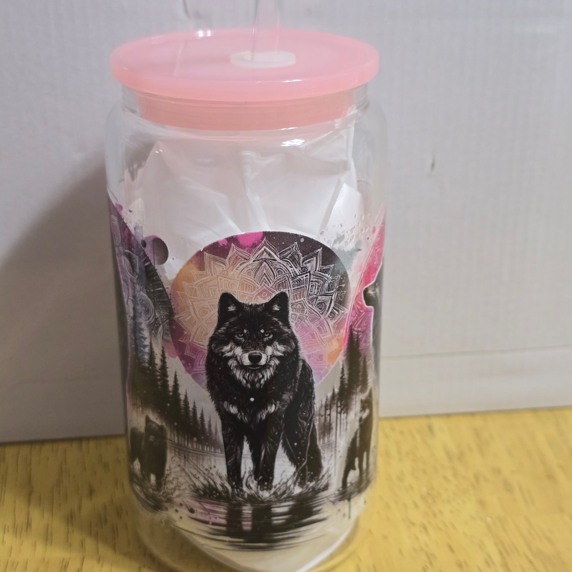 16 oz. Glass cups
