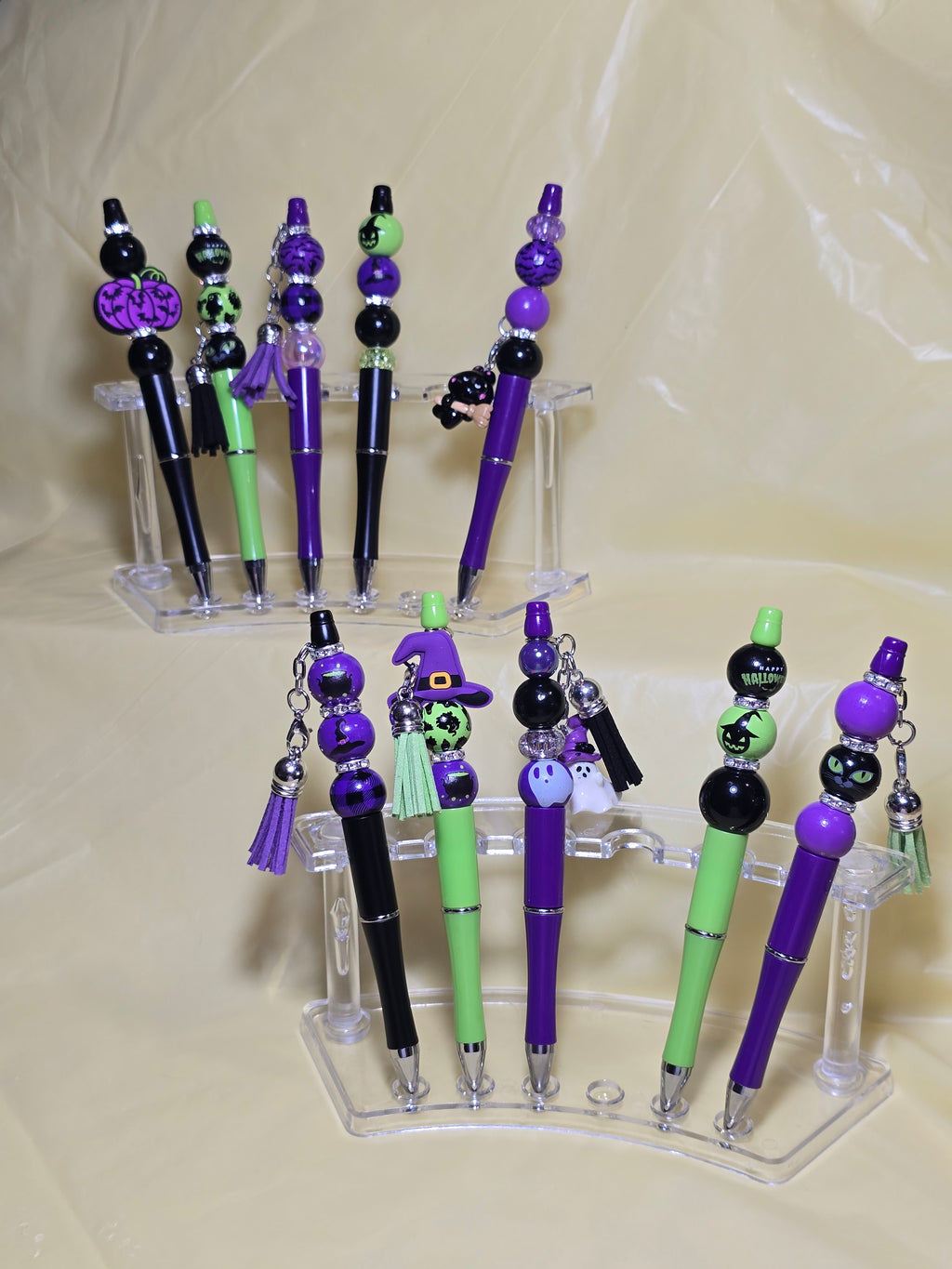 Halloween bubblegum beaded pens