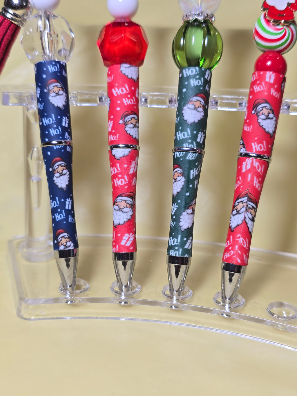Christmas themed pens