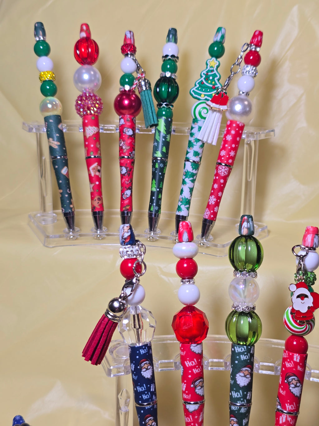 Christmas themed pens