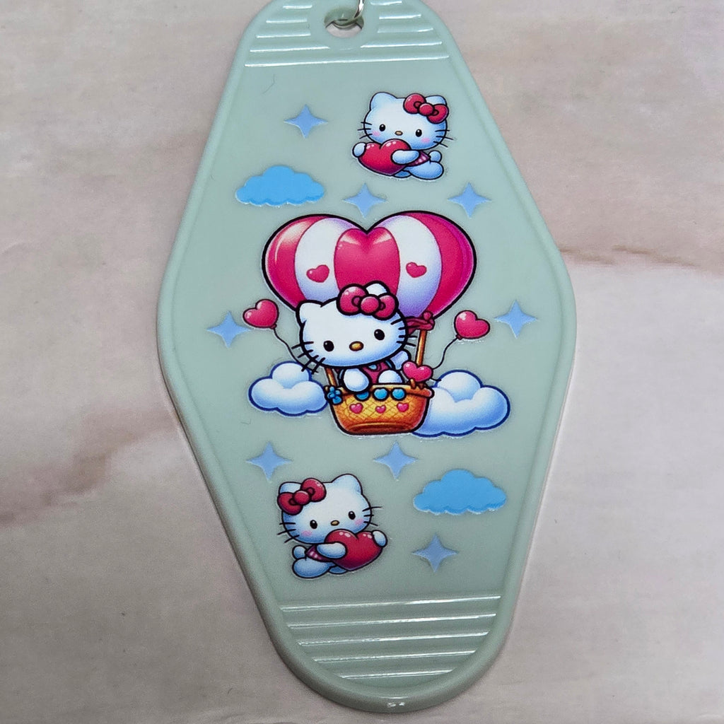 Hello kitty motel keychains