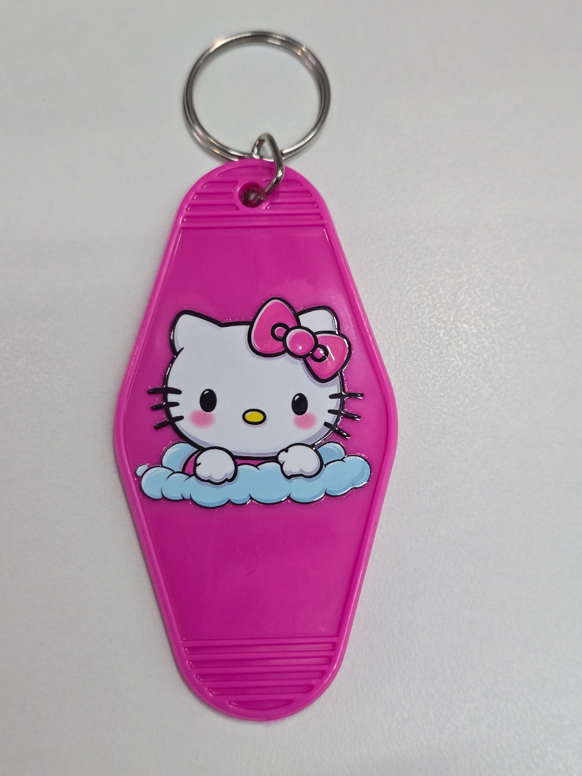 Hello kitty motel keychains