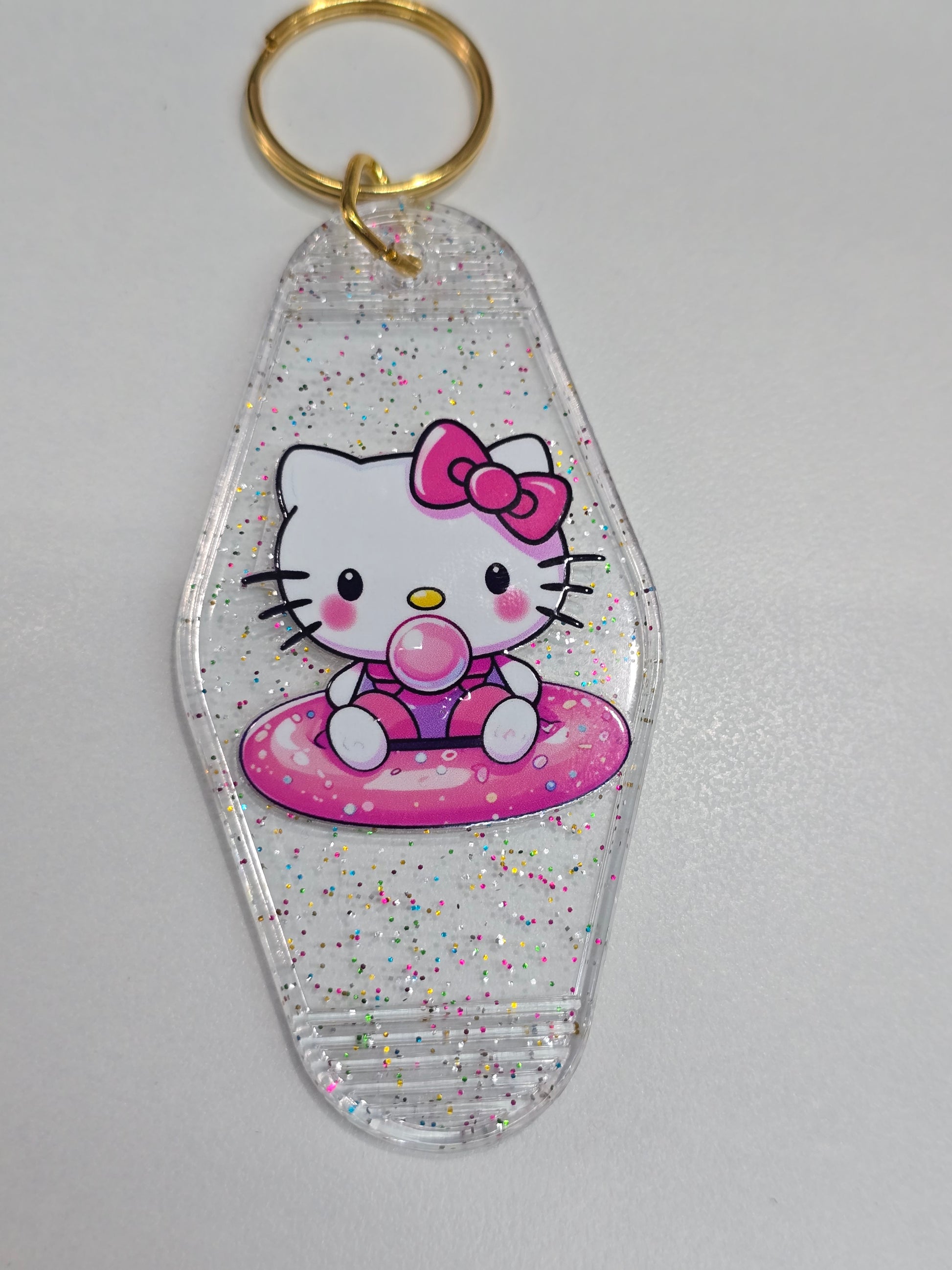 Hello kitty motel keychains
