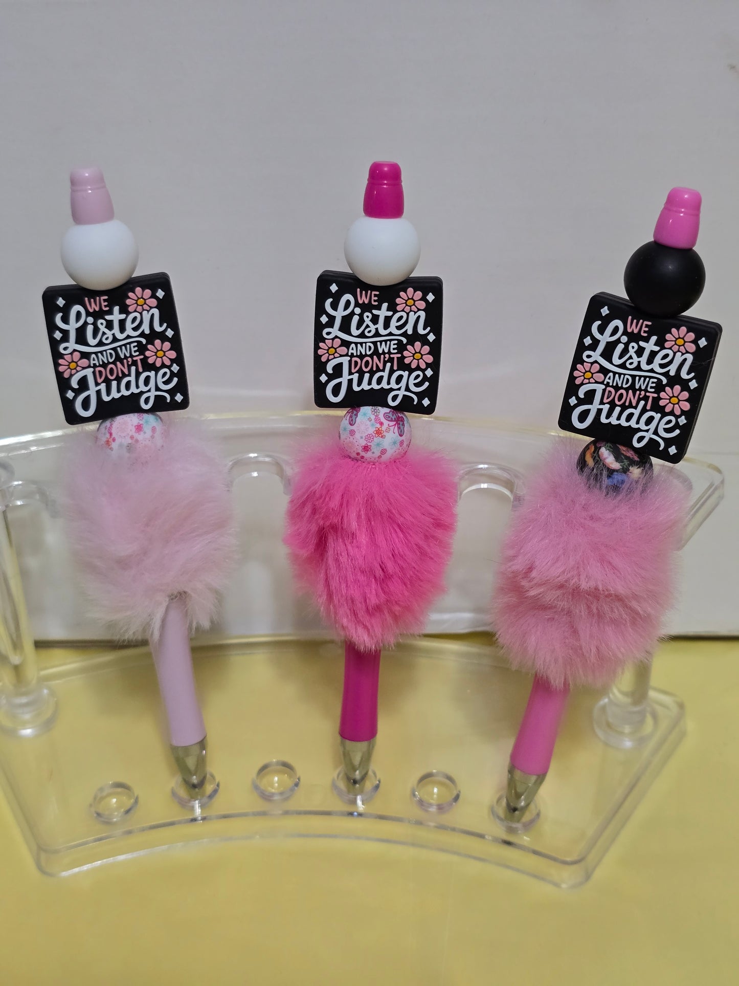 We listen and we don't judge pens!