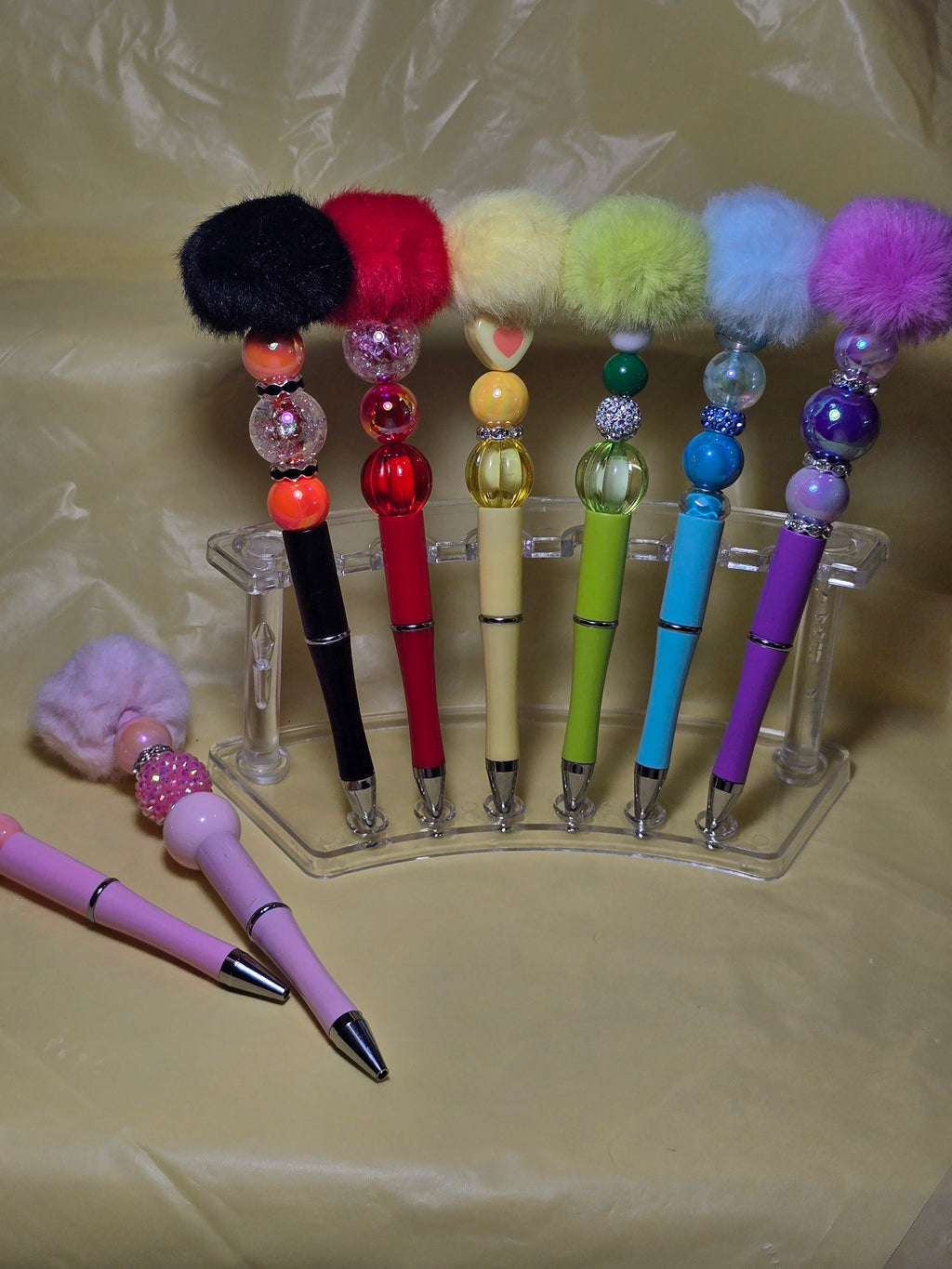 Pompom pens