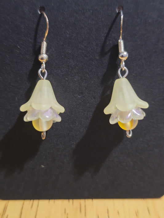 Flower earrings