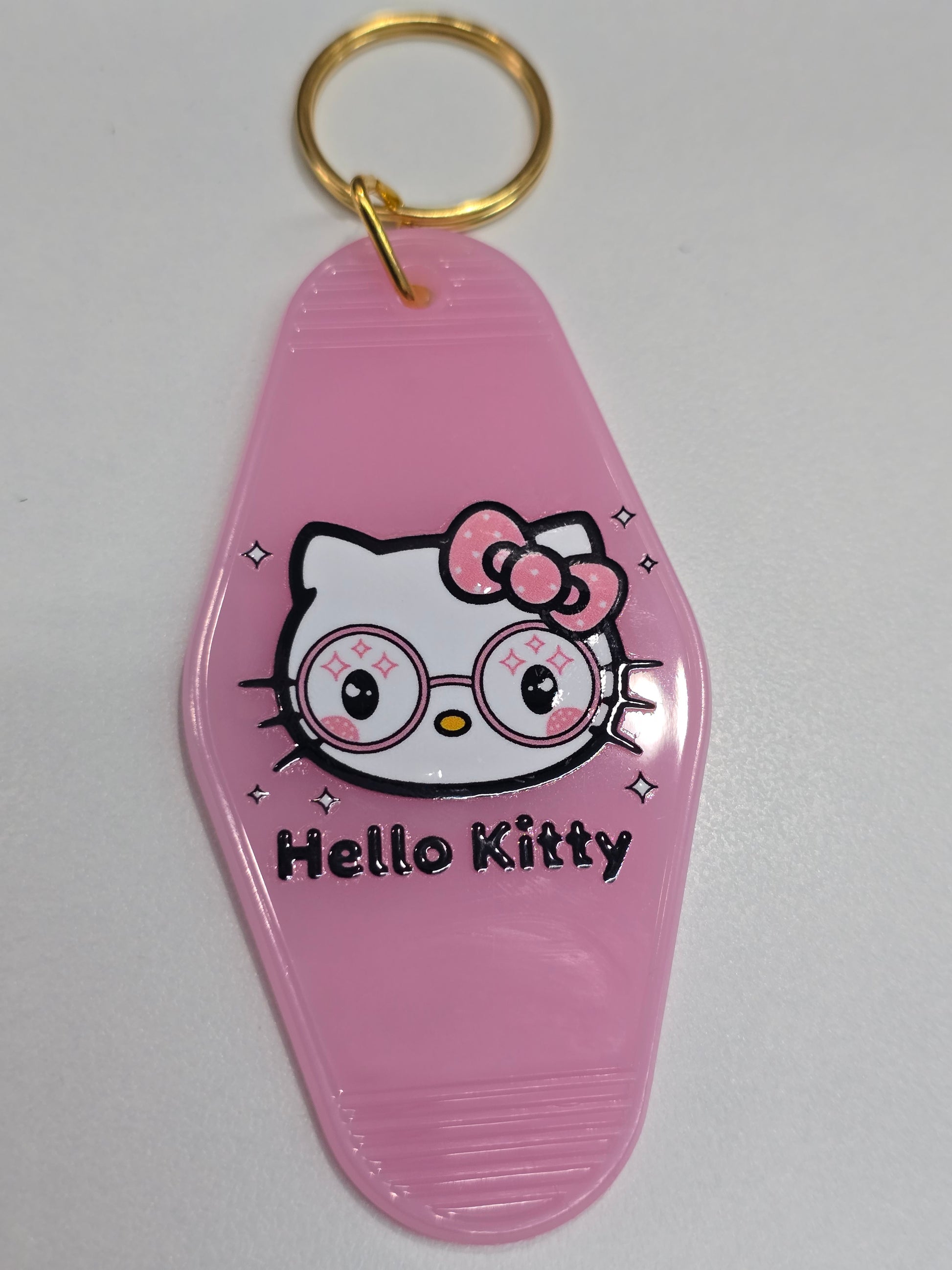 Hello kitty motel keychains