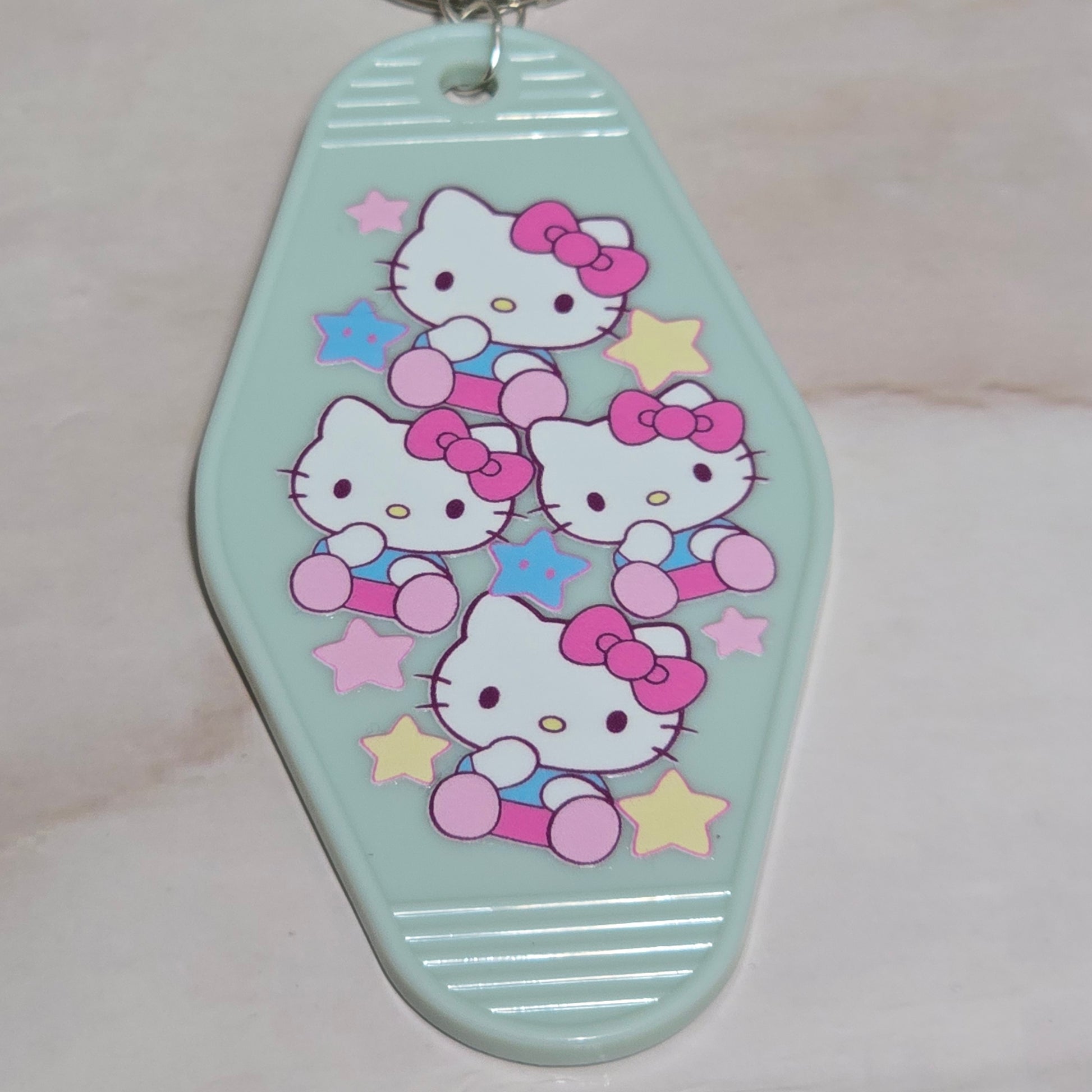 Hello kitty motel keychains