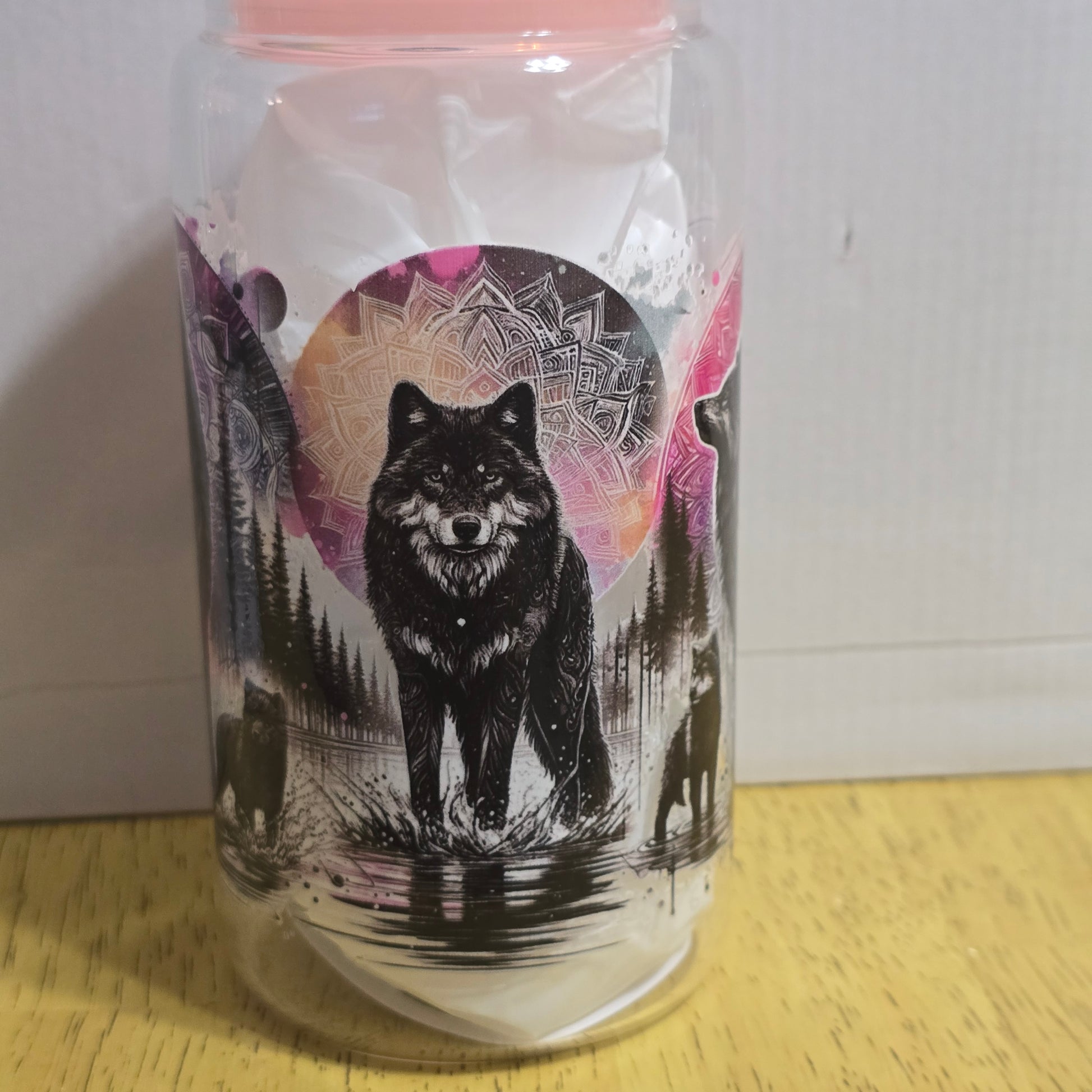 16 oz. Glass cups
