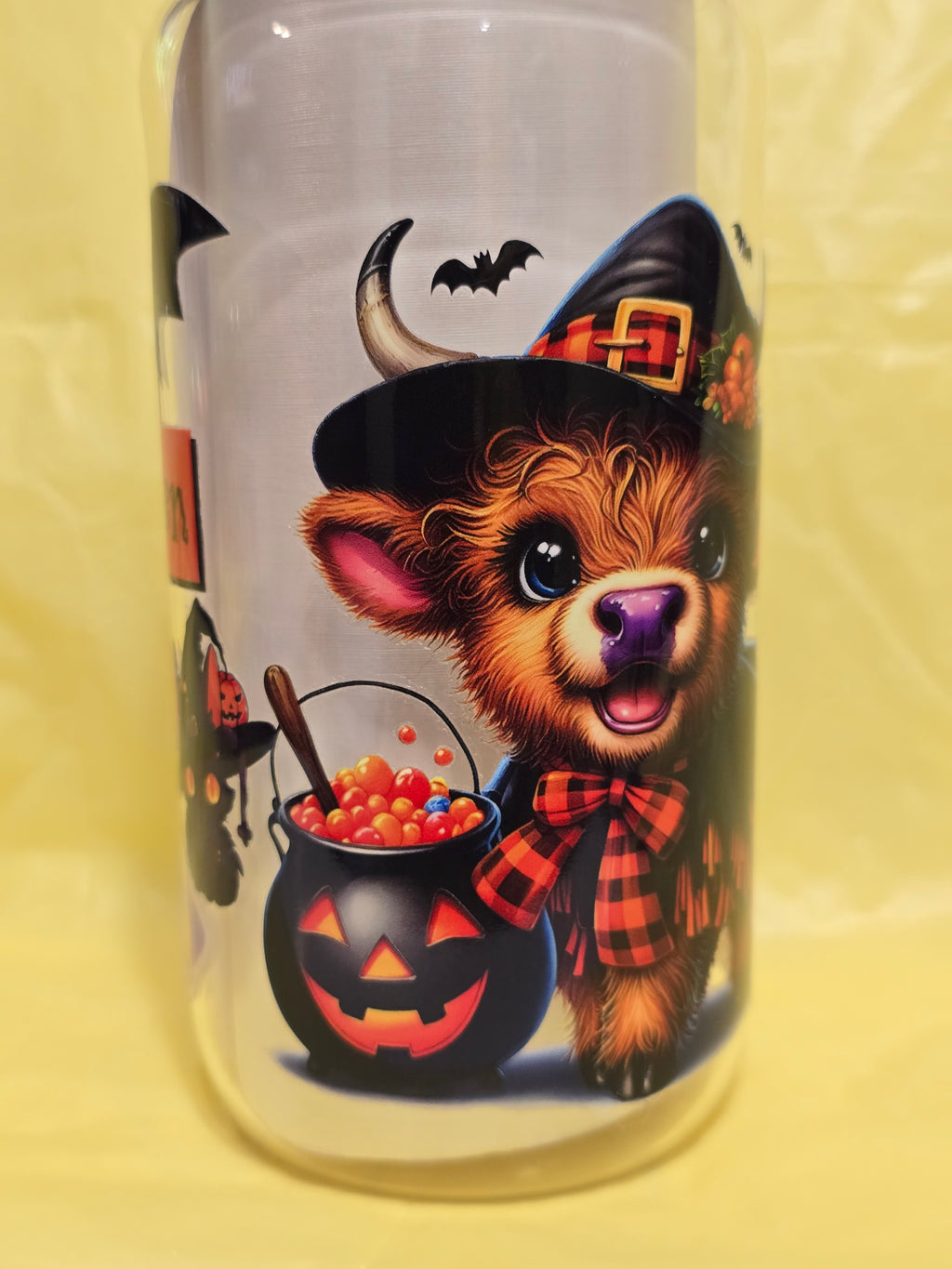 Halloween 16 oz. Glass cups