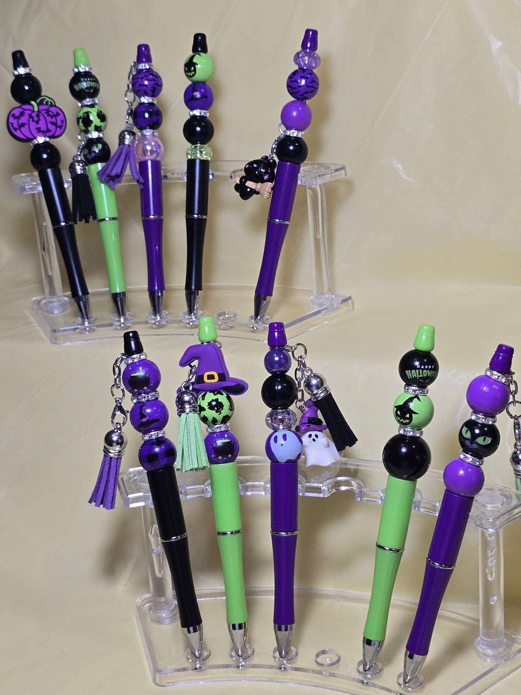 Halloween bubblegum beaded pens