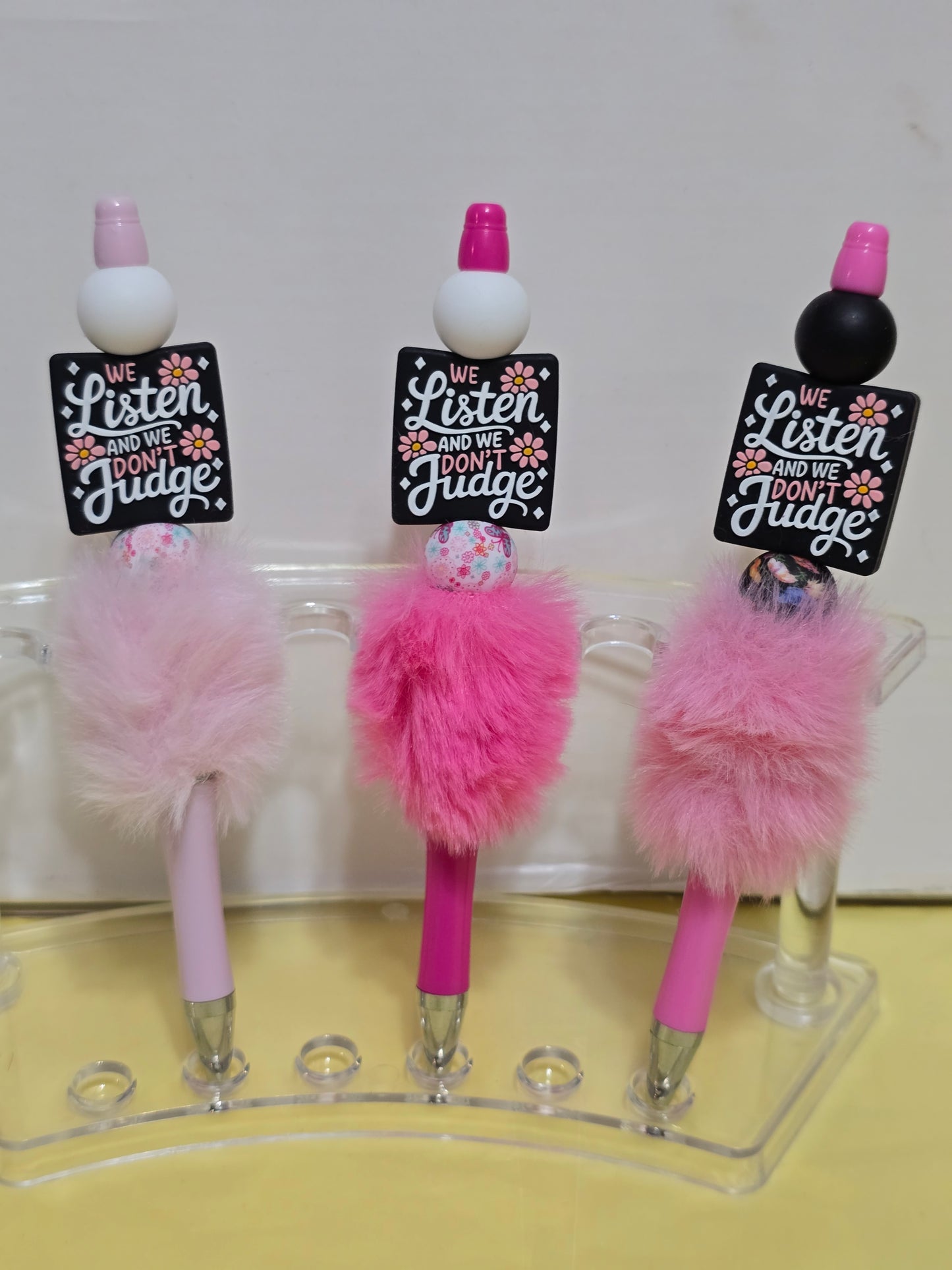 We listen and we don't judge pens!
