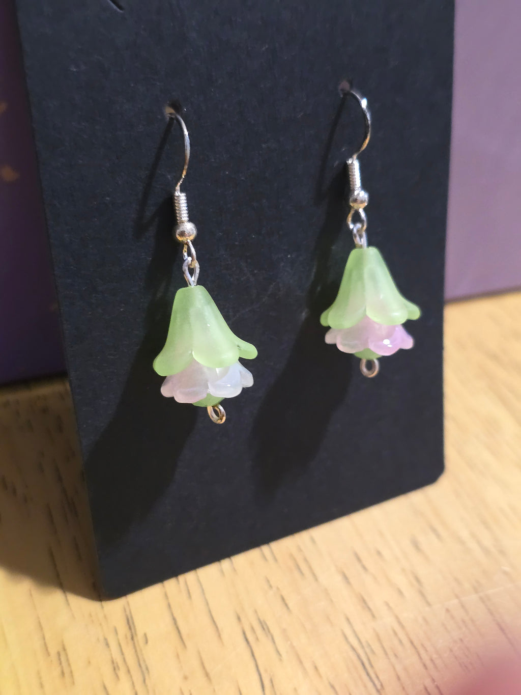 Flower earrings