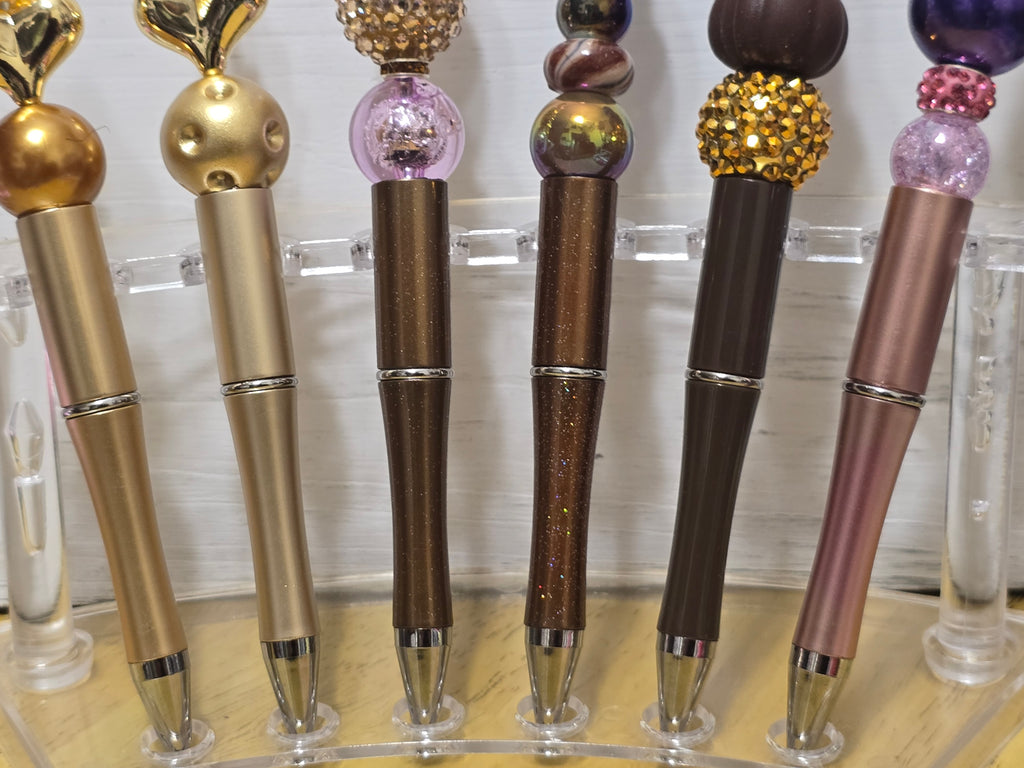 Bubblegum beaded pens