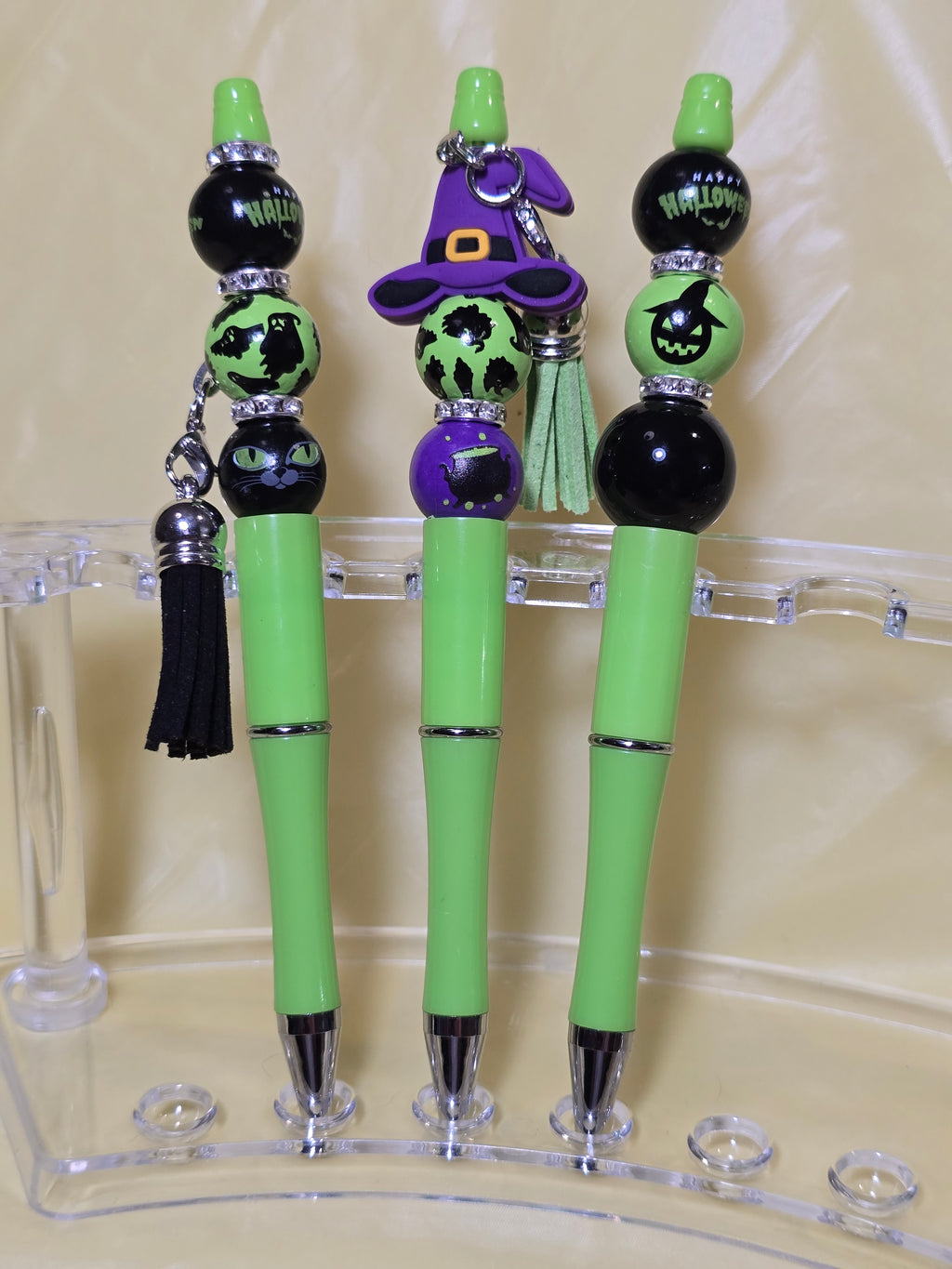 Halloween bubblegum beaded pens