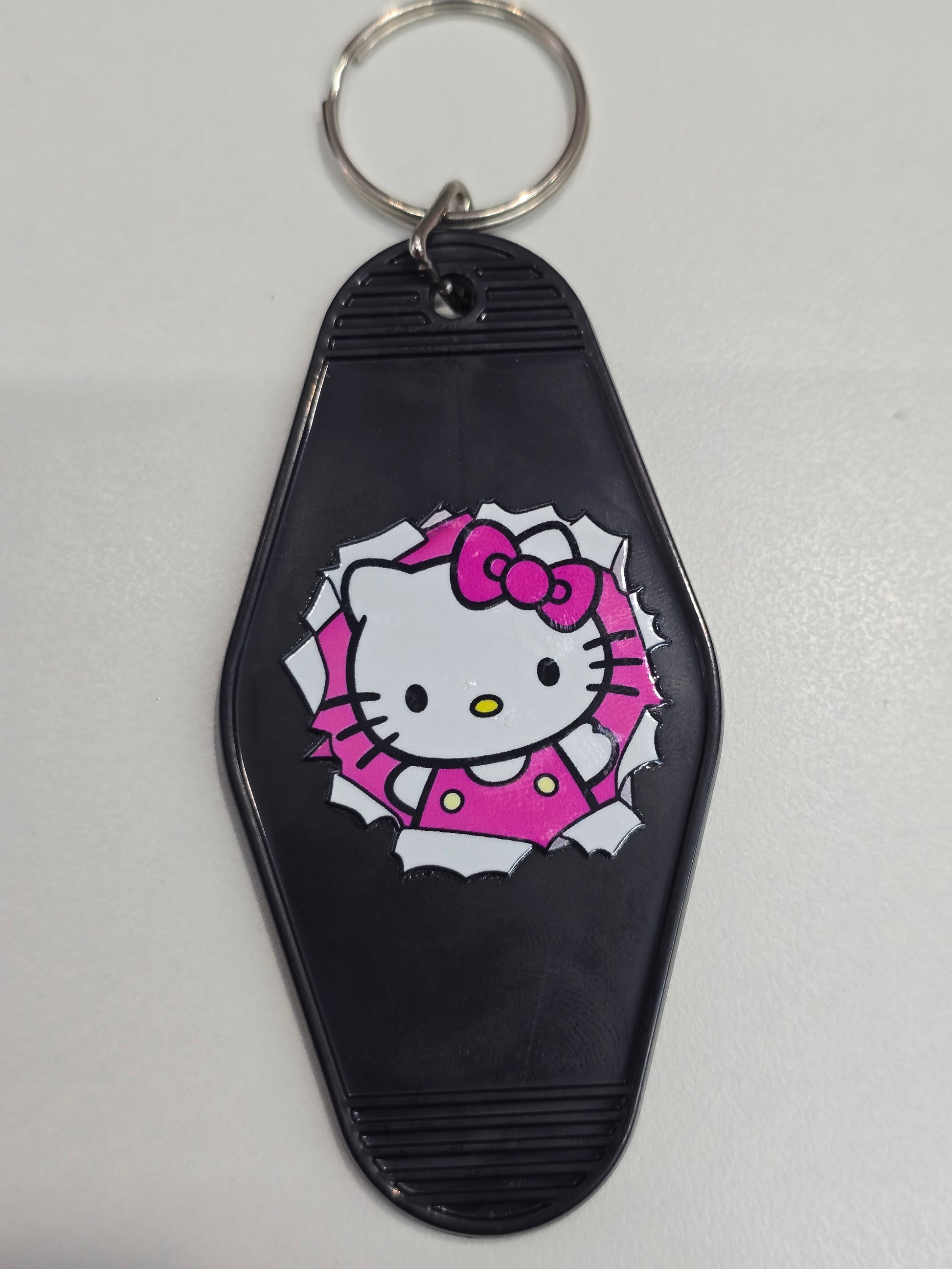 Hello kitty motel keychains