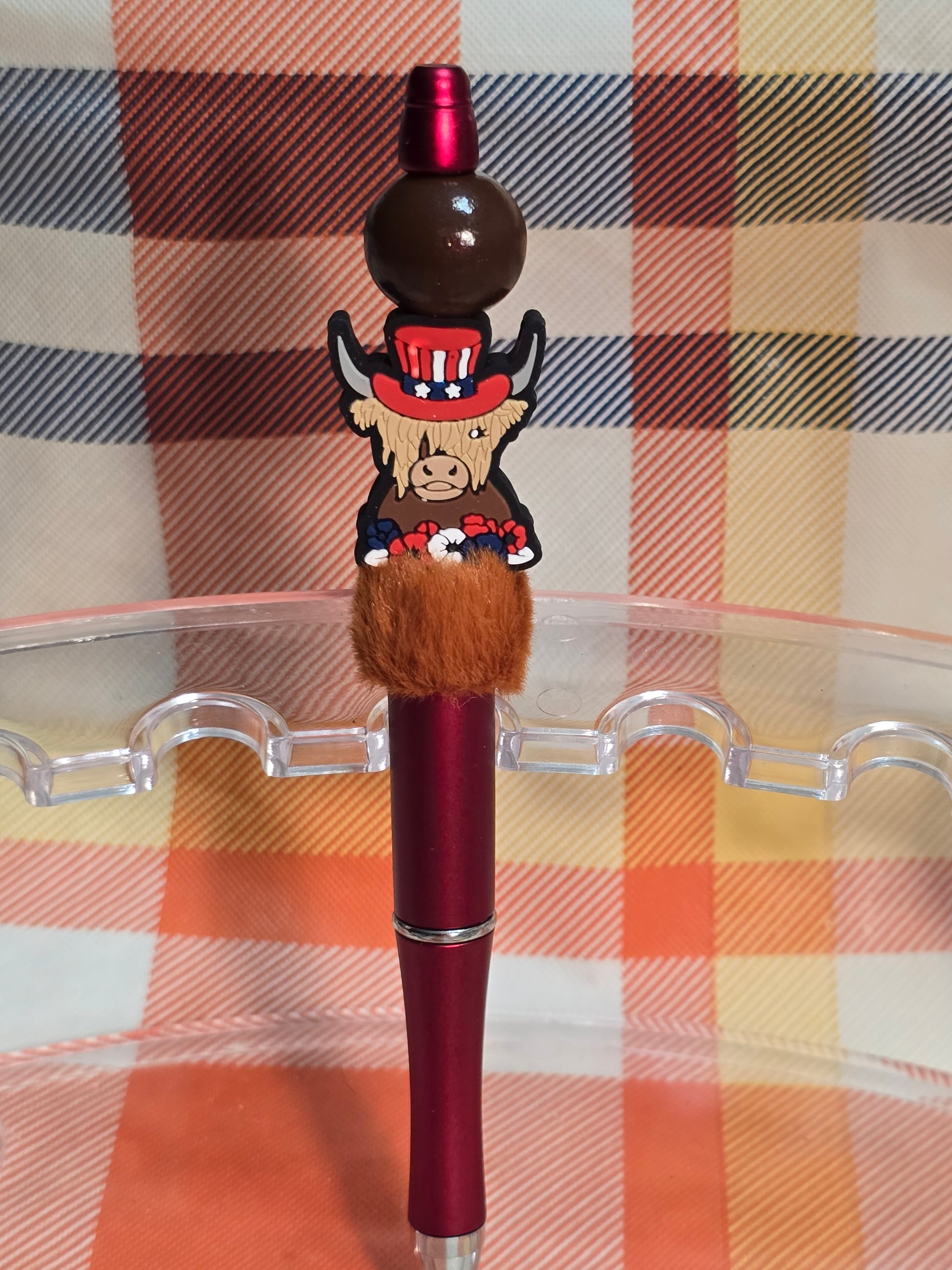 Bubblegum beaded pens