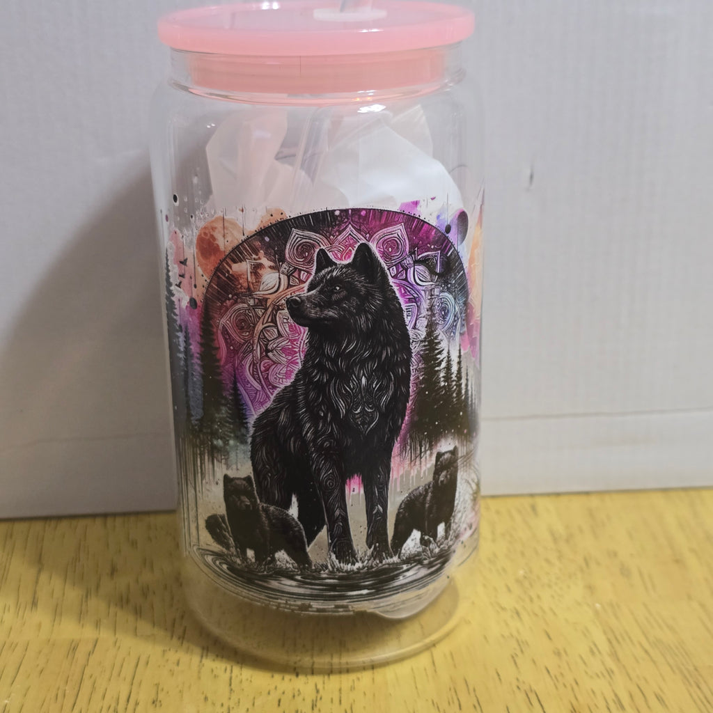 16 oz. Glass cups