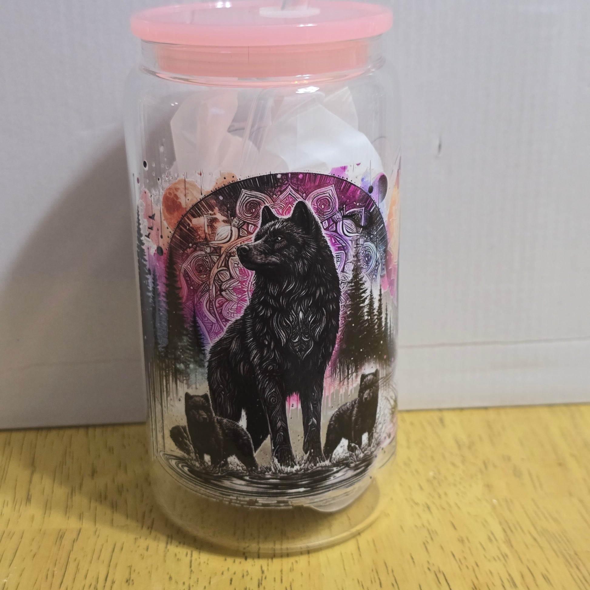 16 oz. Glass cups