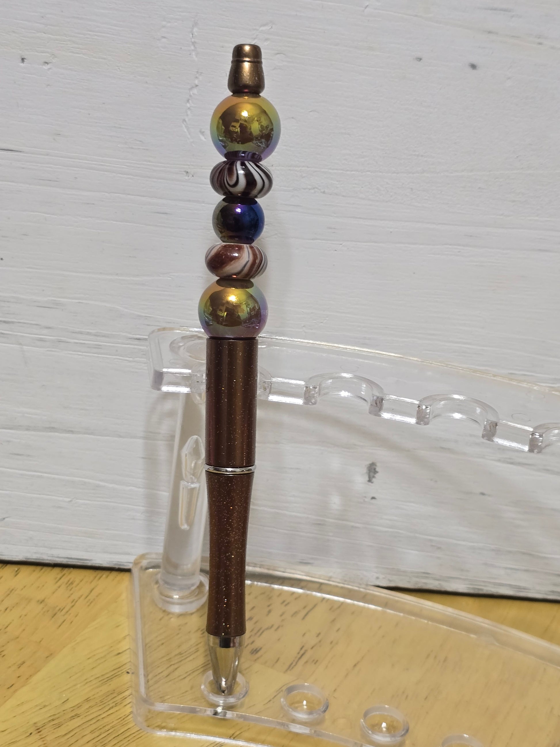 Bubblegum beaded pens