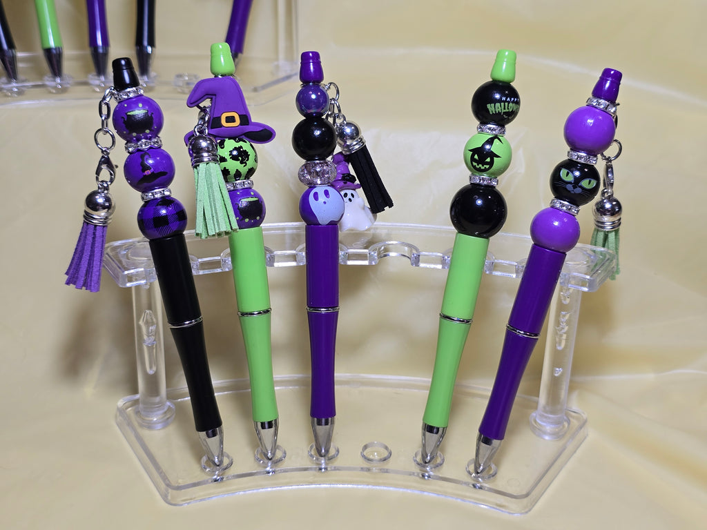 Halloween bubblegum beaded pens