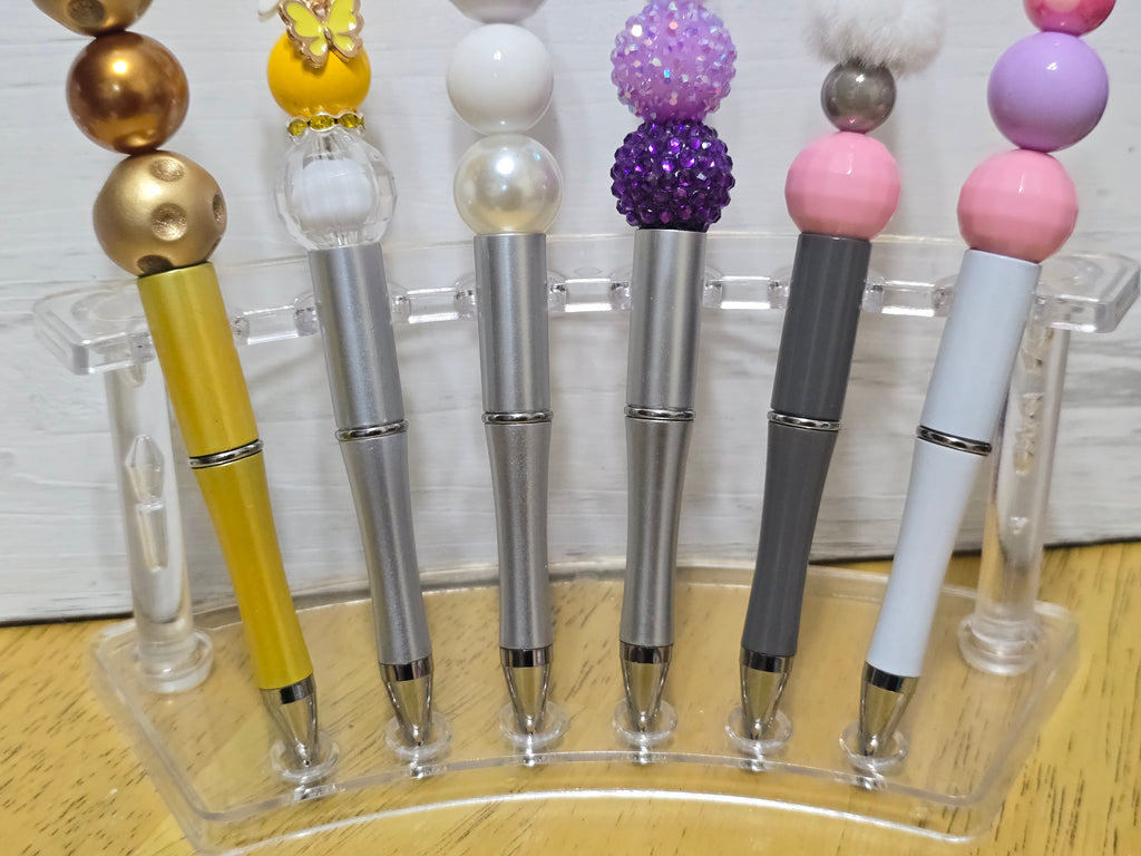 Bubblegum beaded pens